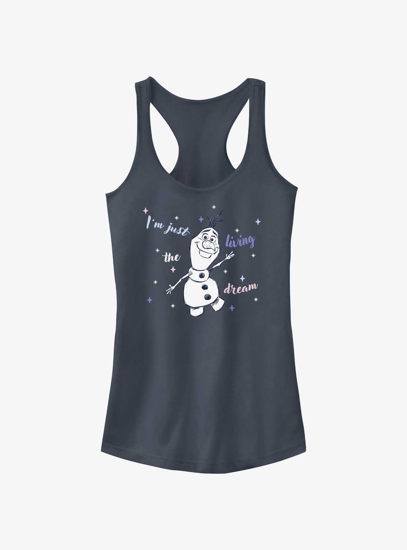 Disney Frozen 2 I'm Living The Dream Olaf Girls Tank