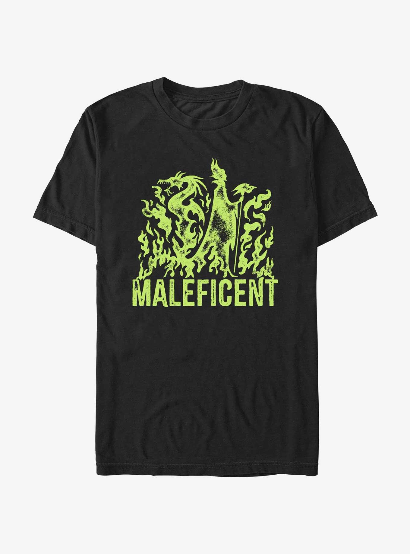 Disney Villains Green Fire T-Shirt