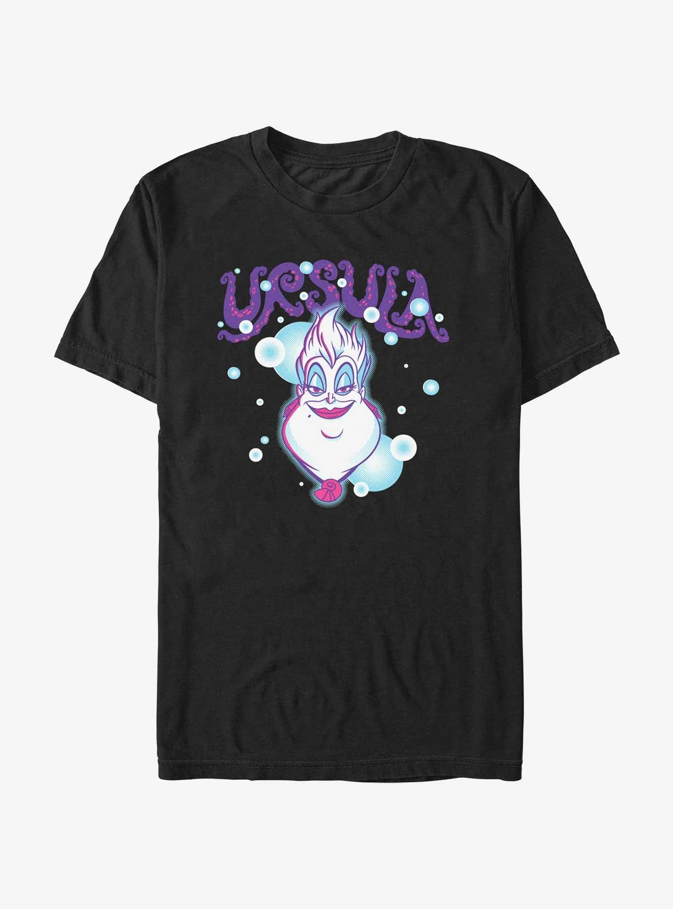 Disney Villains Ursula Big Smile T-Shirt, BLACK, hi-res