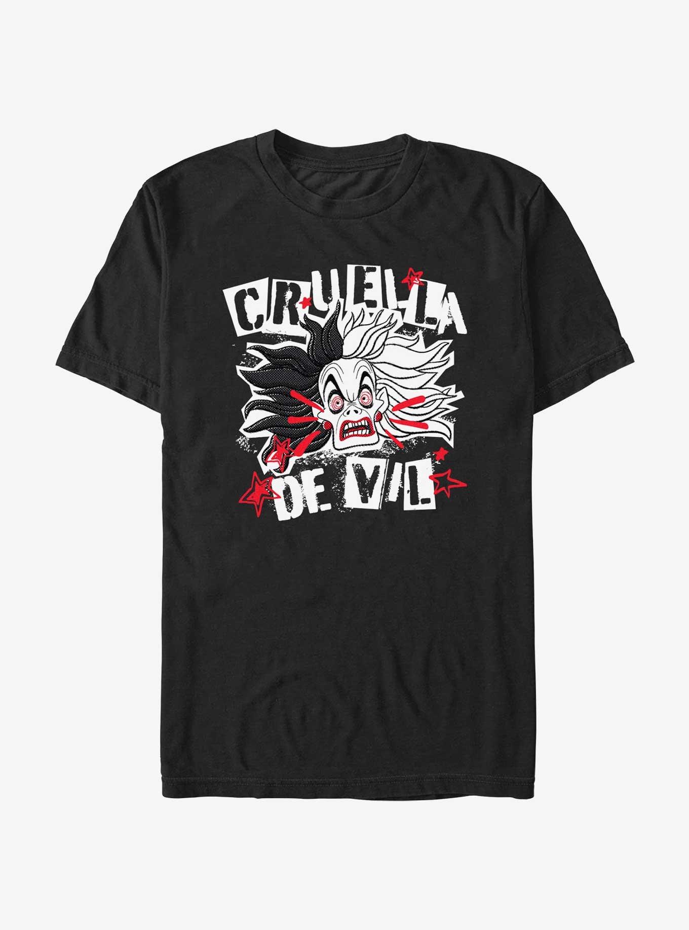 Disney Villains Cruella Crazy T-Shirt, , hi-res