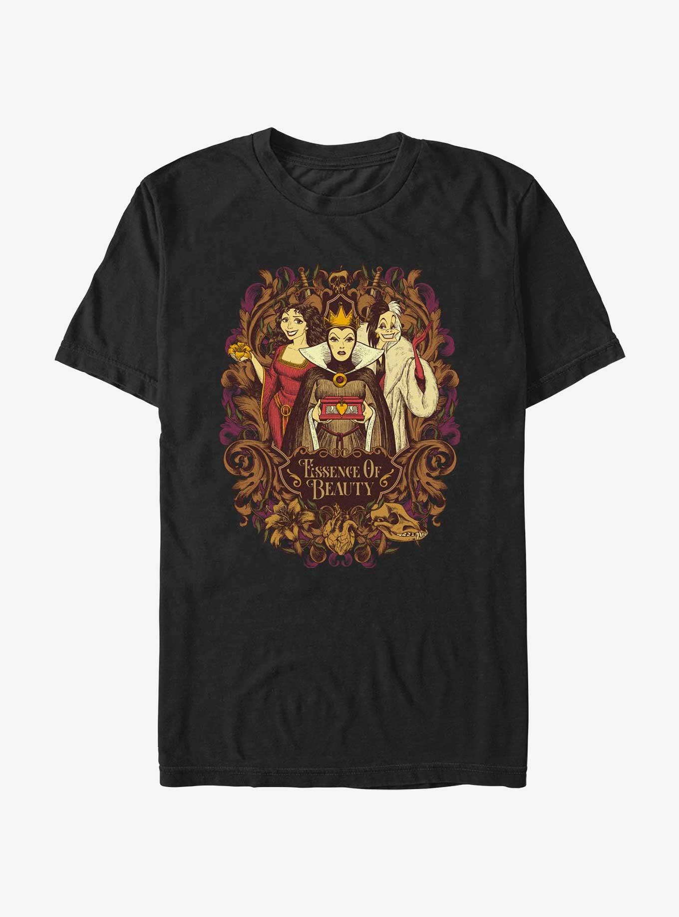 Disney Villains Essence Of Beauty T-Shirt, BLACK, hi-res