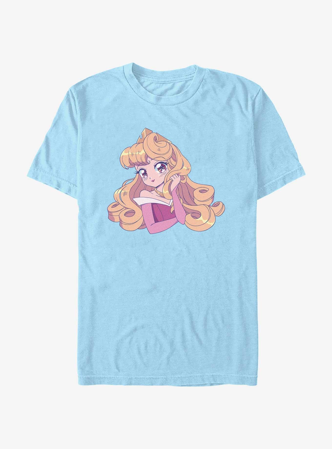 Disney Sleeping Beauty Cute Aurora Manga Version T-Shirt, , hi-res