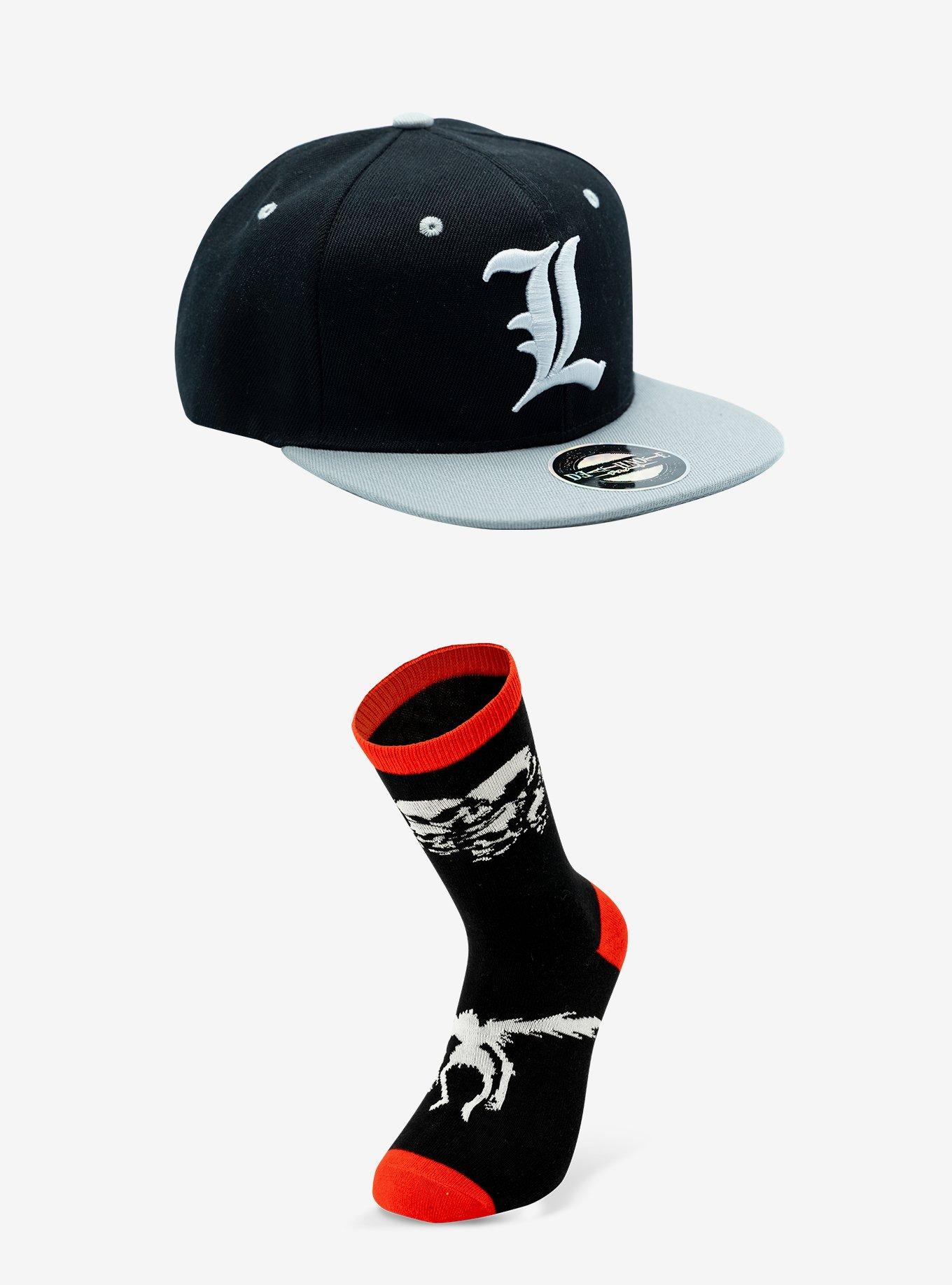 Death Note Cap and Sock Bundle, , hi-res