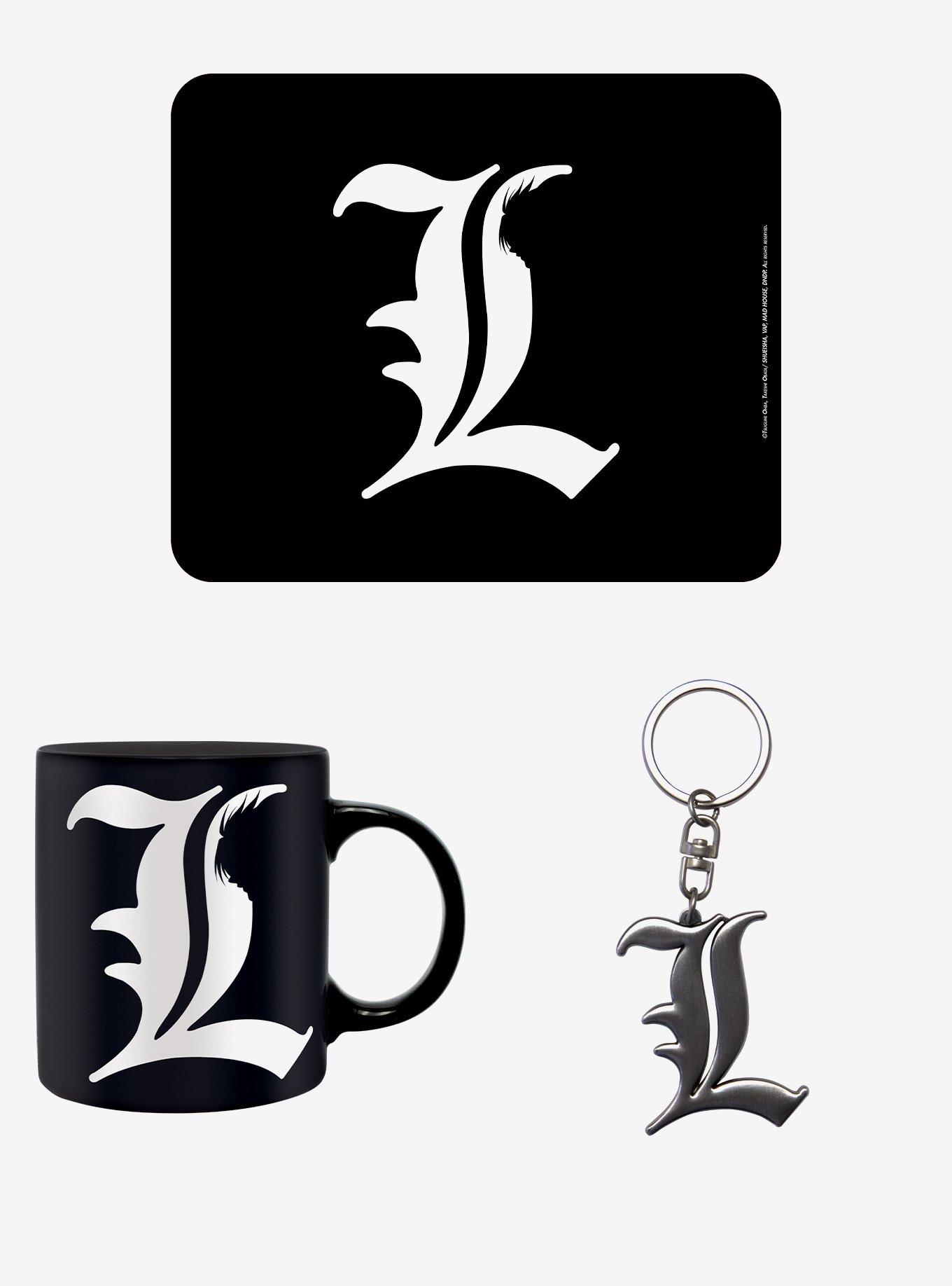 Death Note Mousepad Mug and Keychain Bundle, , hi-res