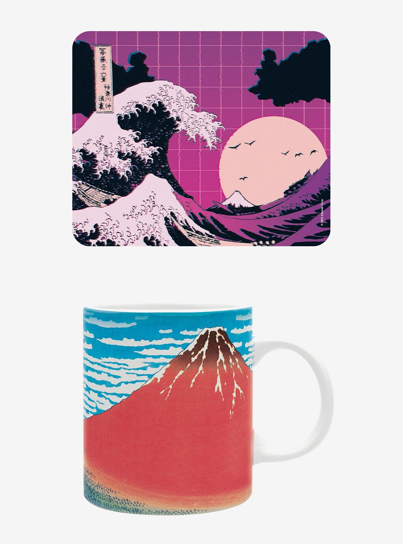 Hokusai Mousepad and Mug Bundle, , hi-res