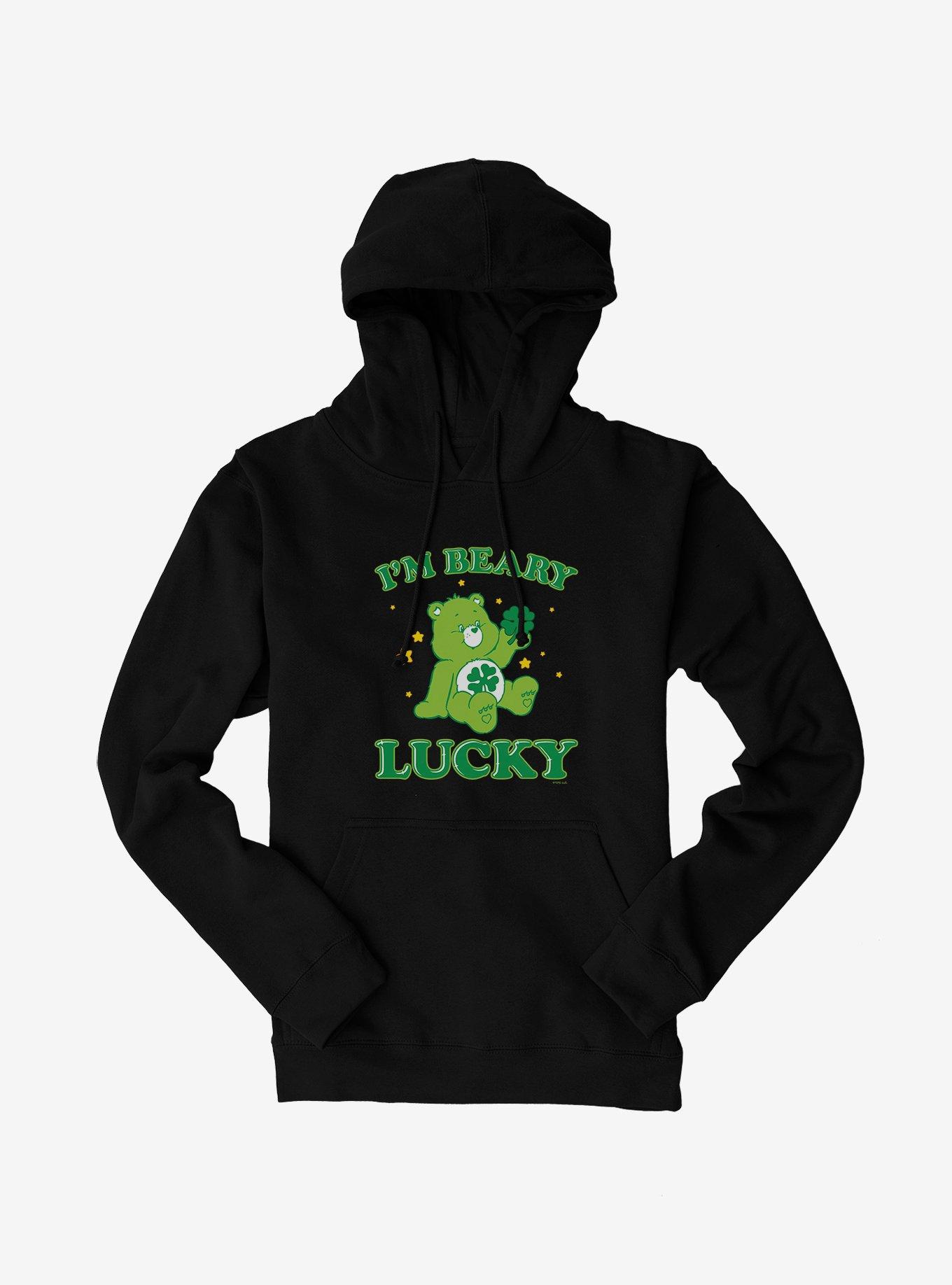 Care Bears Good Luck Bear I'm Beary Lucky Hoodie