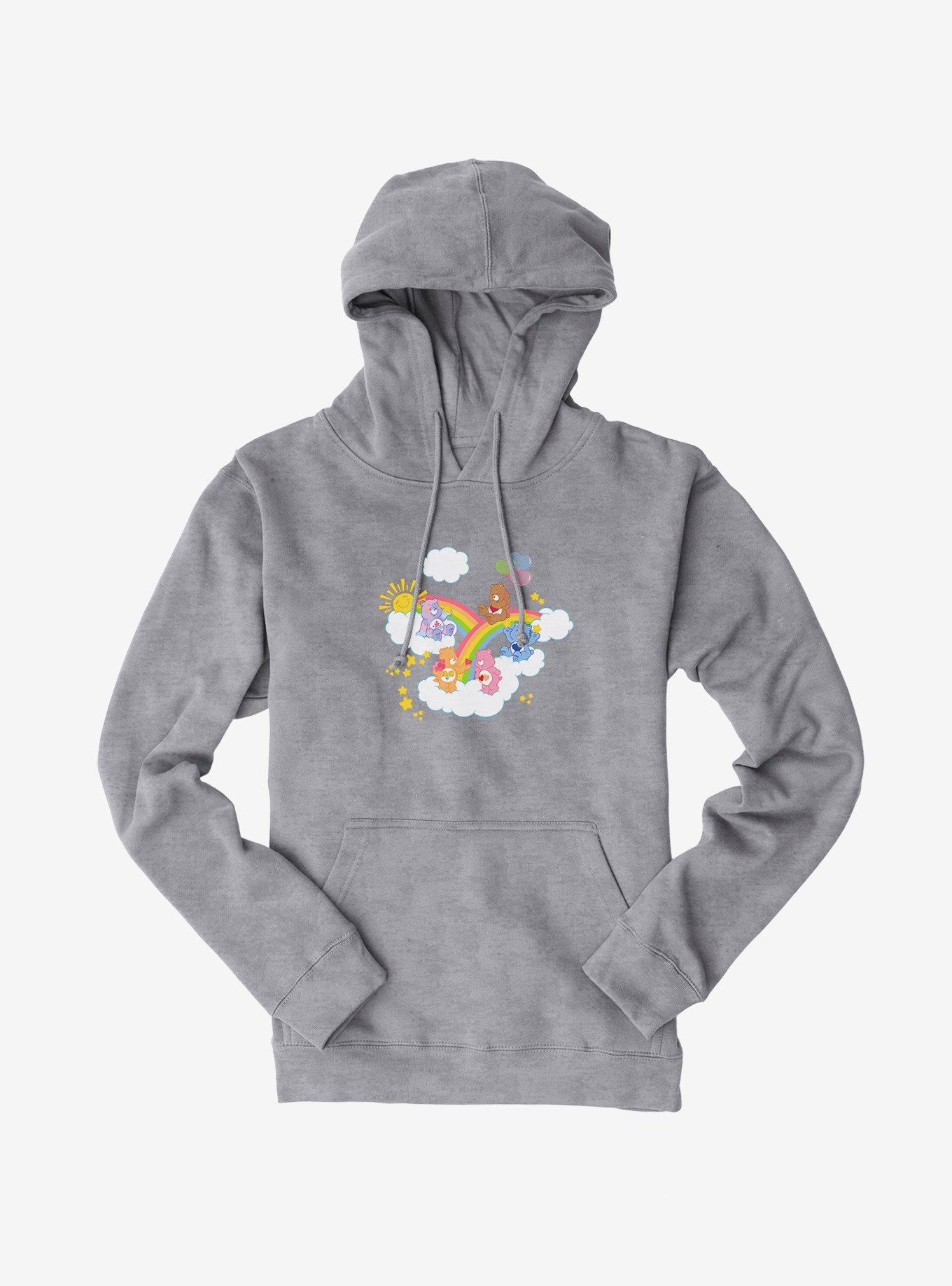 Care Bears Over The Rainbow Hoodie, SPORT GRAY, hi-res