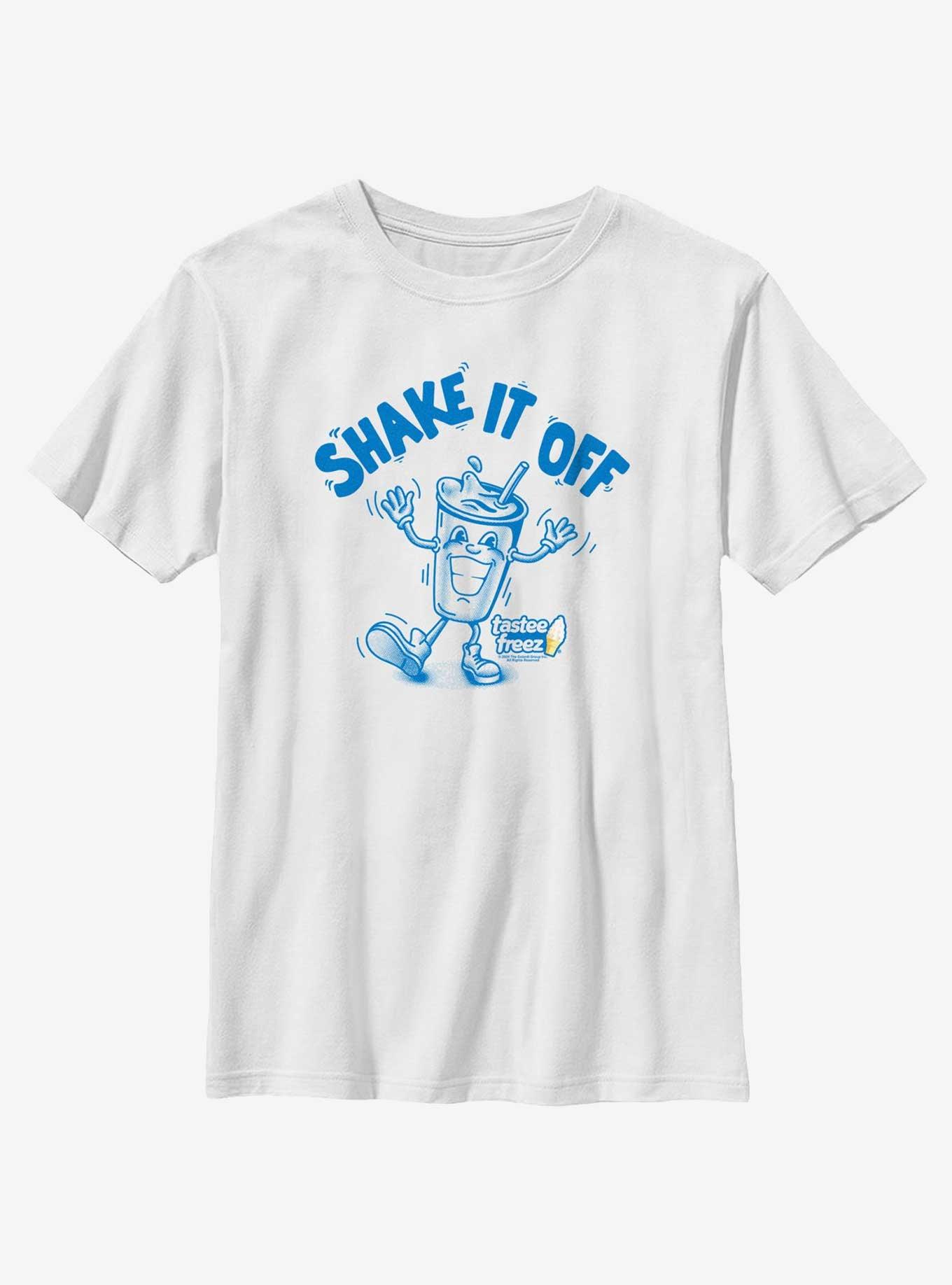 Wienerschnitzel Shake It Off Youth T-Shirt, WHITE, hi-res