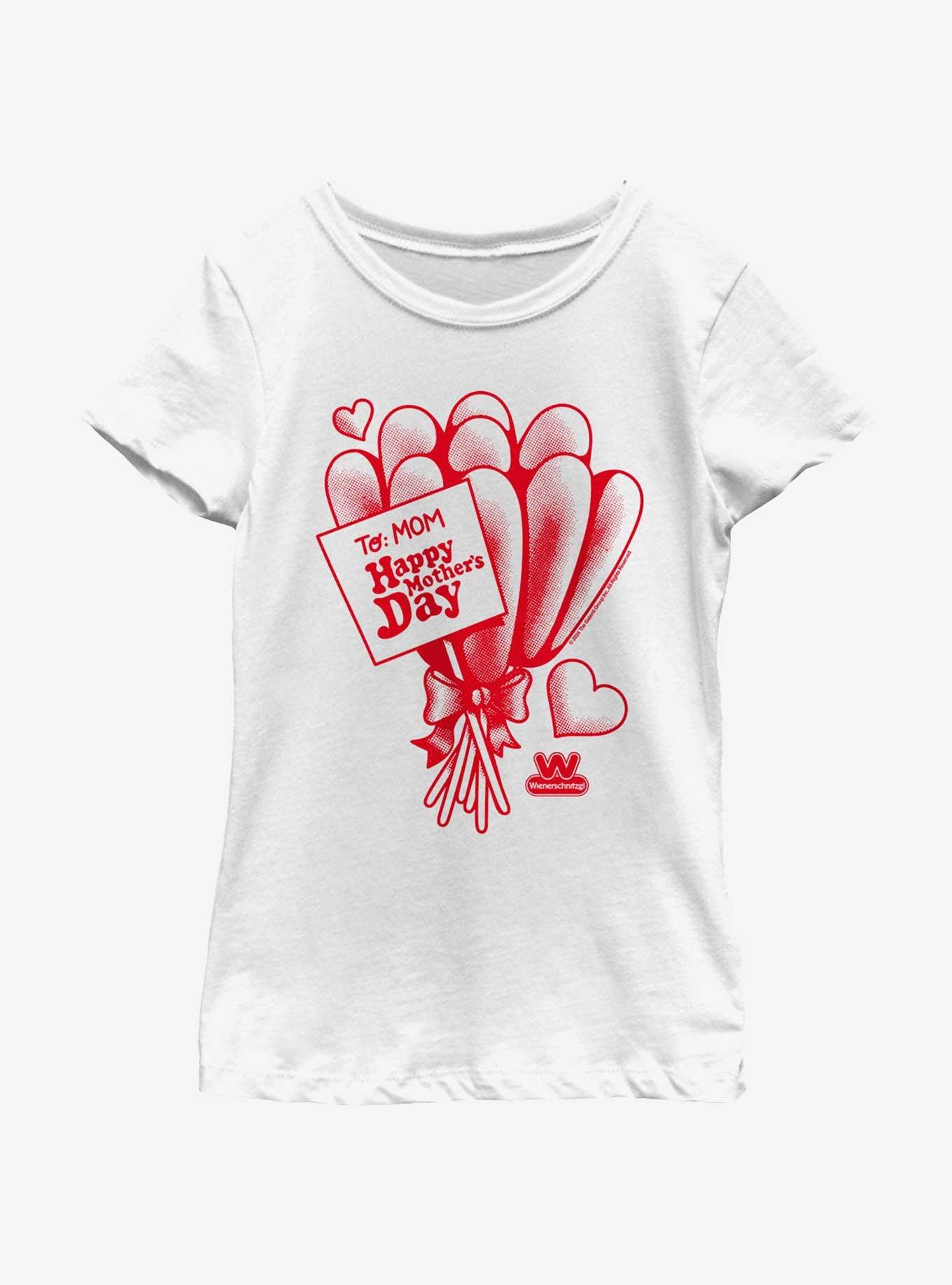 Wienerschnitzel Happy Mother's Day Youth Girls T-Shirt, , hi-res