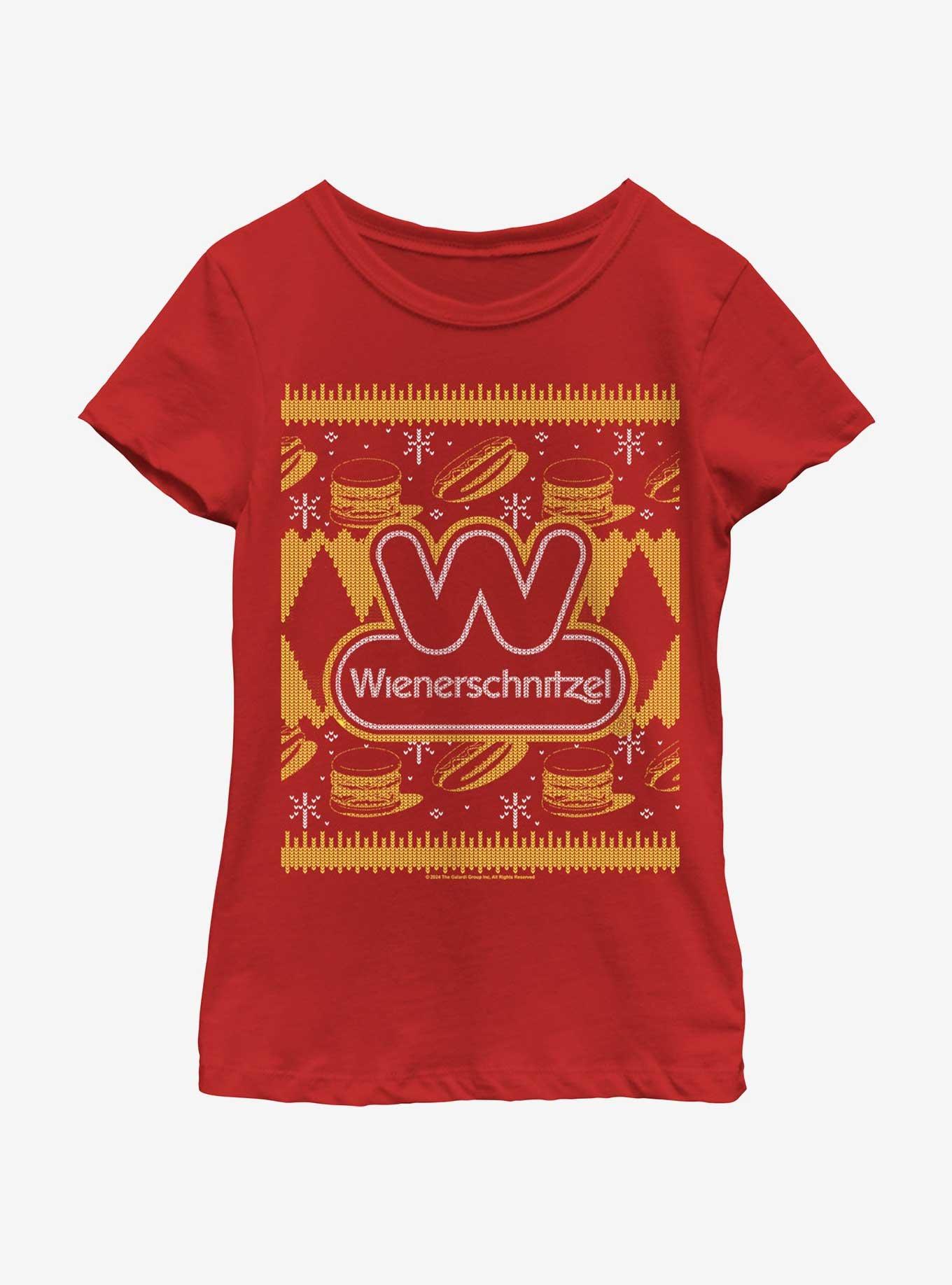 Wienerschnitzel Ugly Sweater Youth Girls T-Shirt