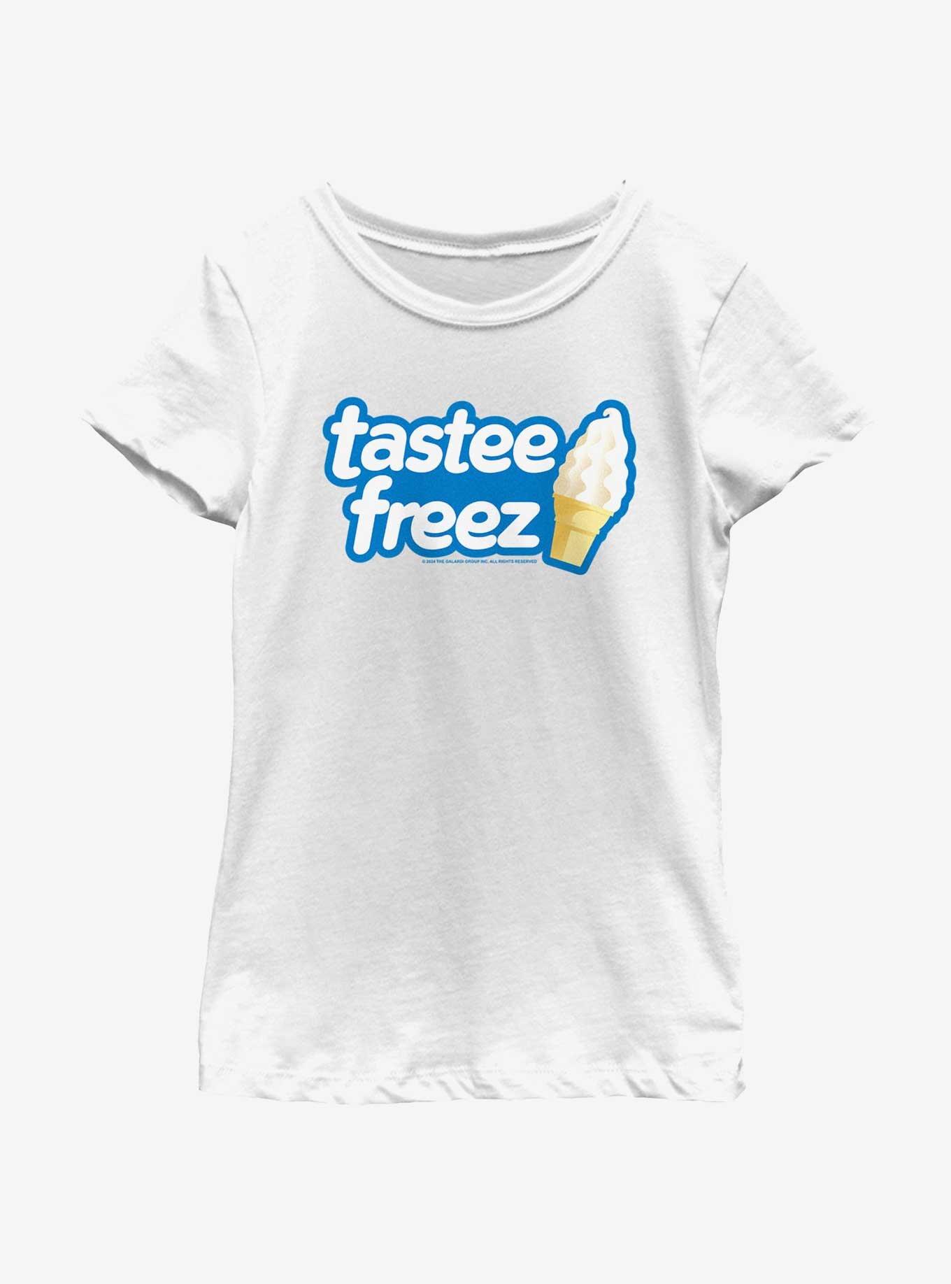 Wienerschnitzel Tastee Freez Logo Youth Girls T-Shirt, WHITE, hi-res