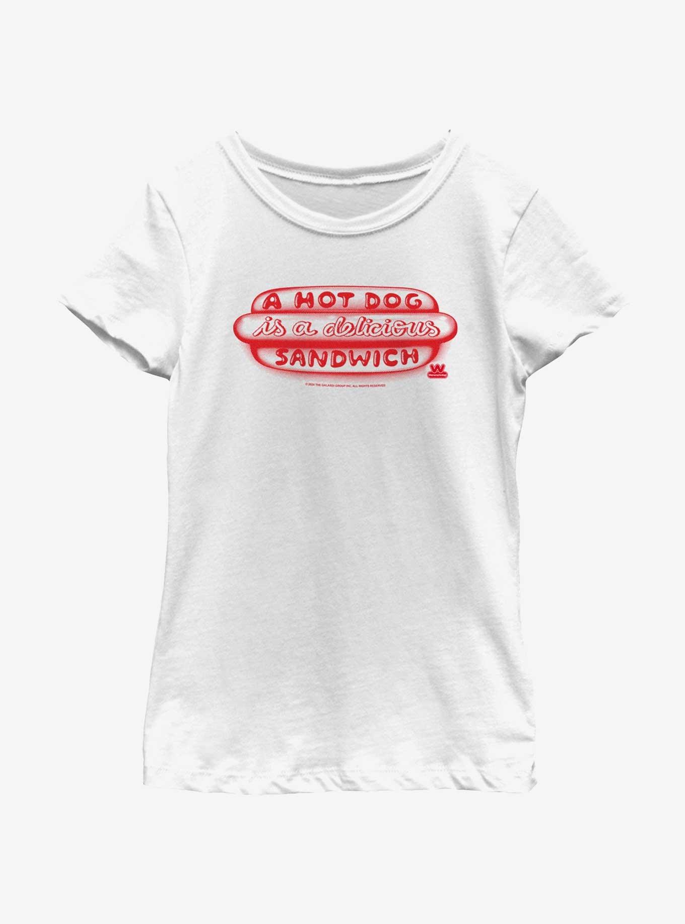 Wienerschnitzel A Delicious Sandwich Youth Girls T-Shirt