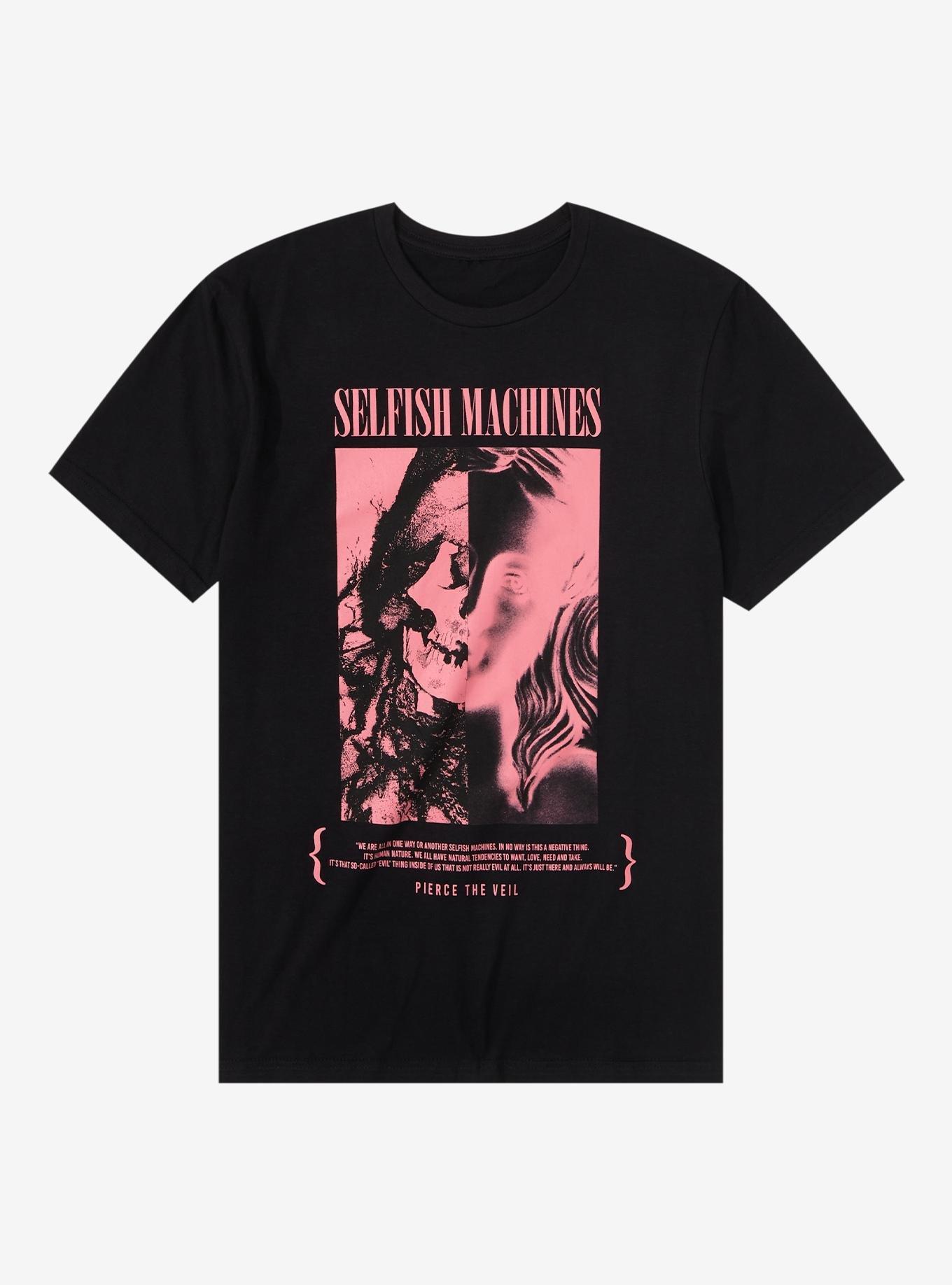 Pierce The Veil Selfish Machines Tracklist T-Shirt, , hi-res