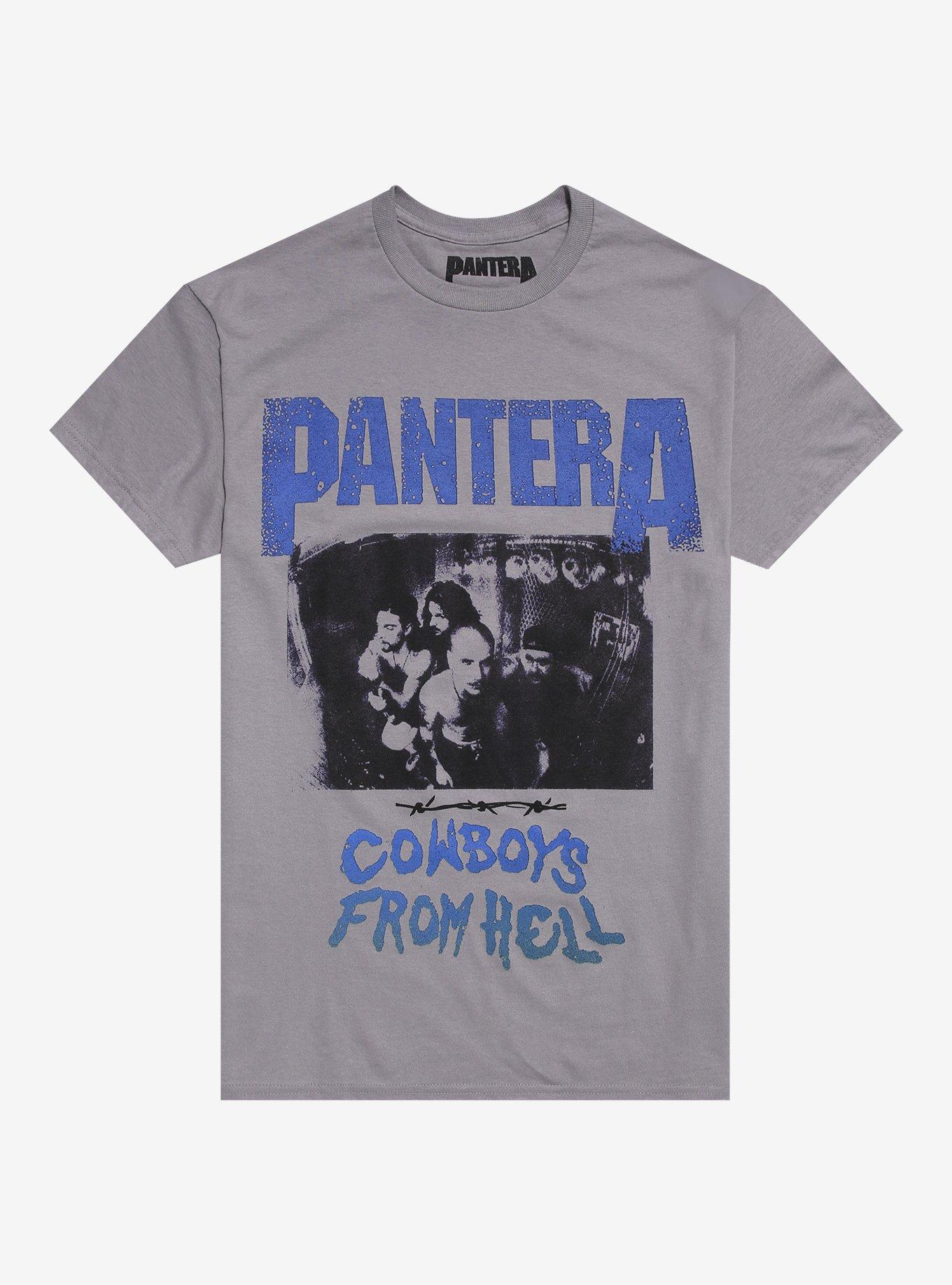 Pantera Cowboys From Hell Band Photo T-Shirt, , hi-res