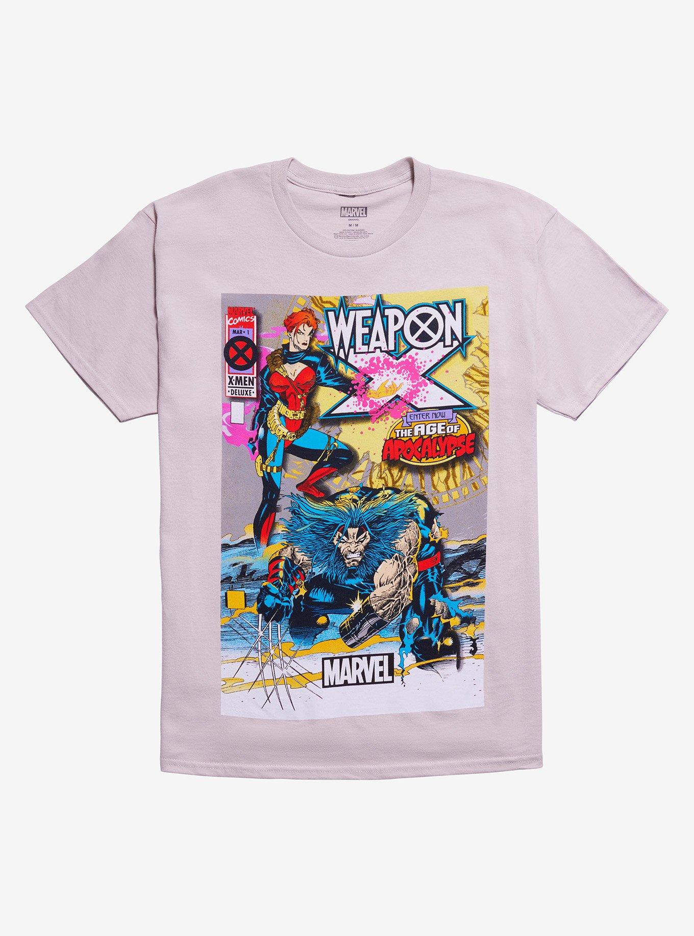 Marvel X-Men Wolverine Weapon X Comic Book Cover T-Shirt, , hi-res