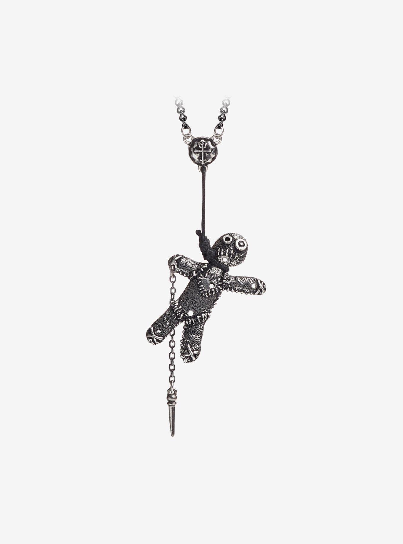 Voodoo Doll Pendant Necklace