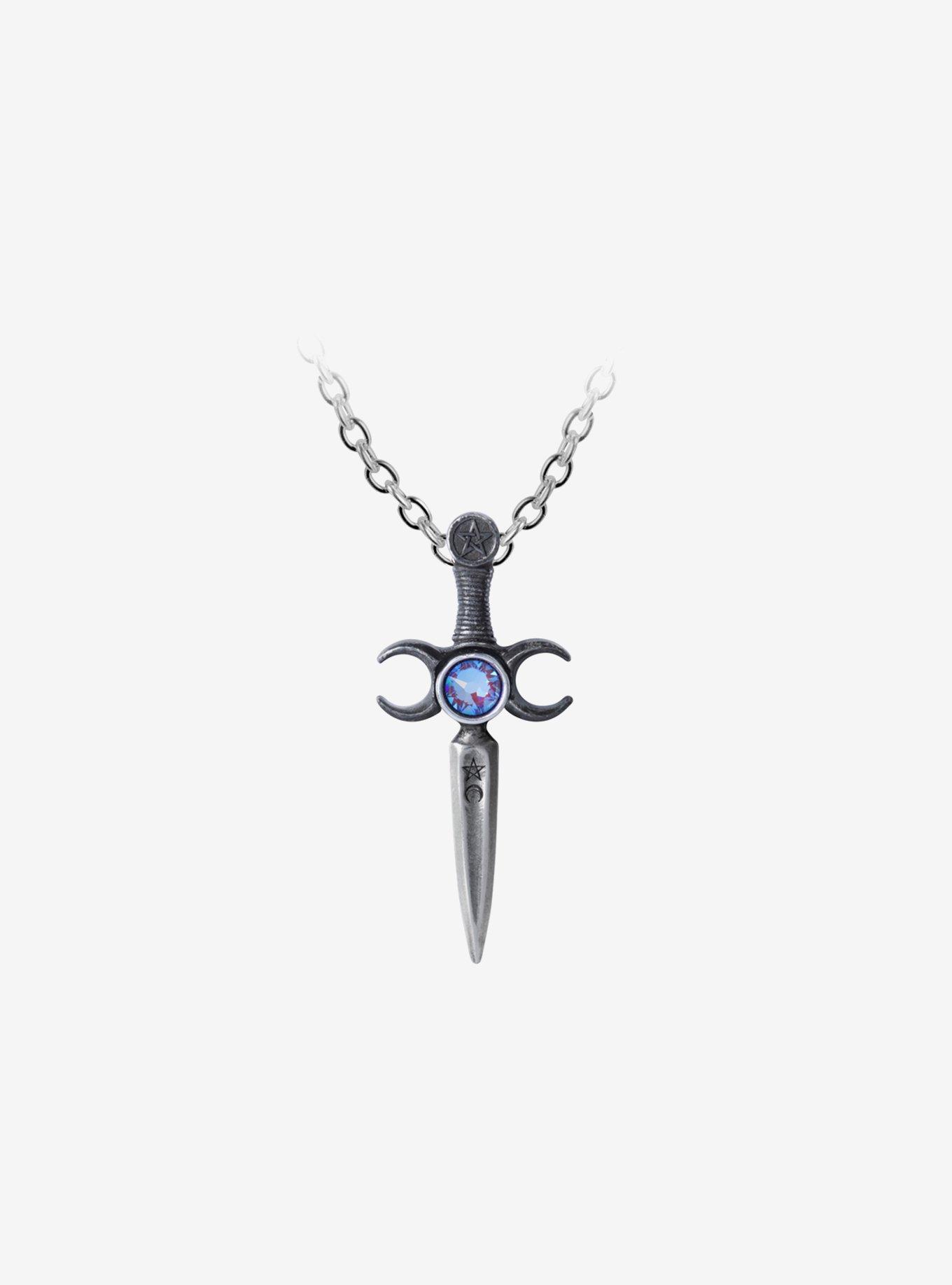 Athame Pendant Necklace, , hi-res
