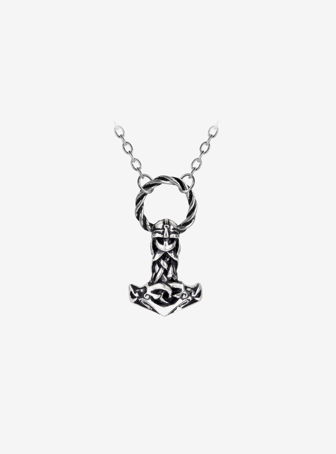 Alchemy of England Mjollnir Pendant Necklace, , hi-res