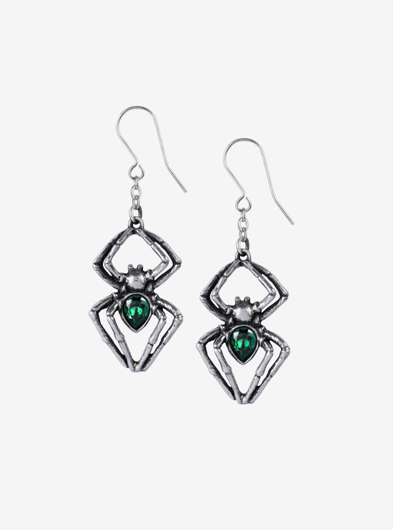 Alchemy of England Emerald Venom Earrings, , hi-res