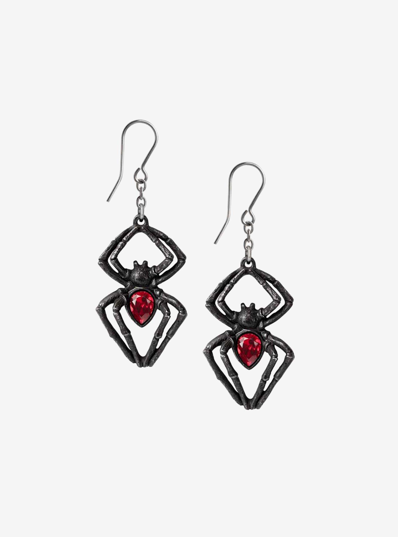 Alchemy of England Black Widow Earrings