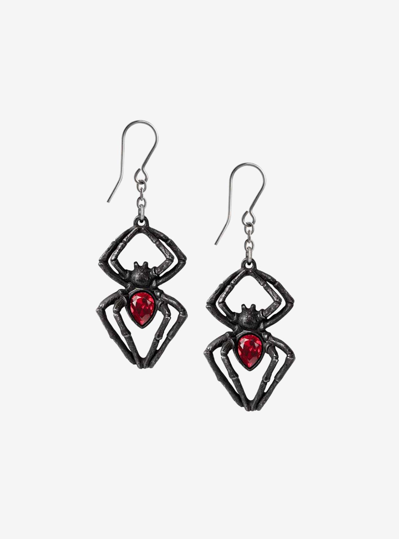 Alchemy of England Black Widow Earrings, , hi-res