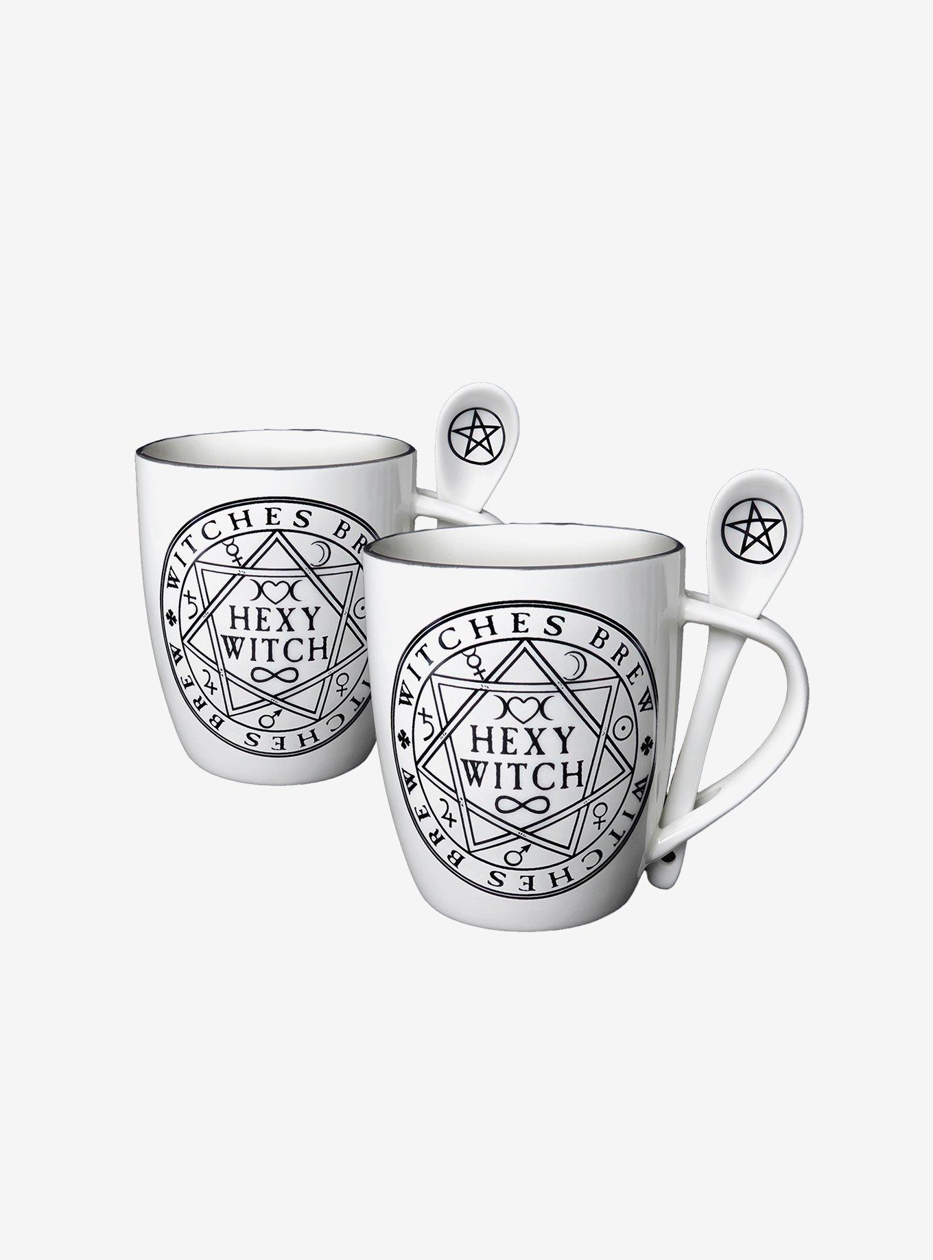 Alchemy of England Hexy Witch Mug & Spoon Set