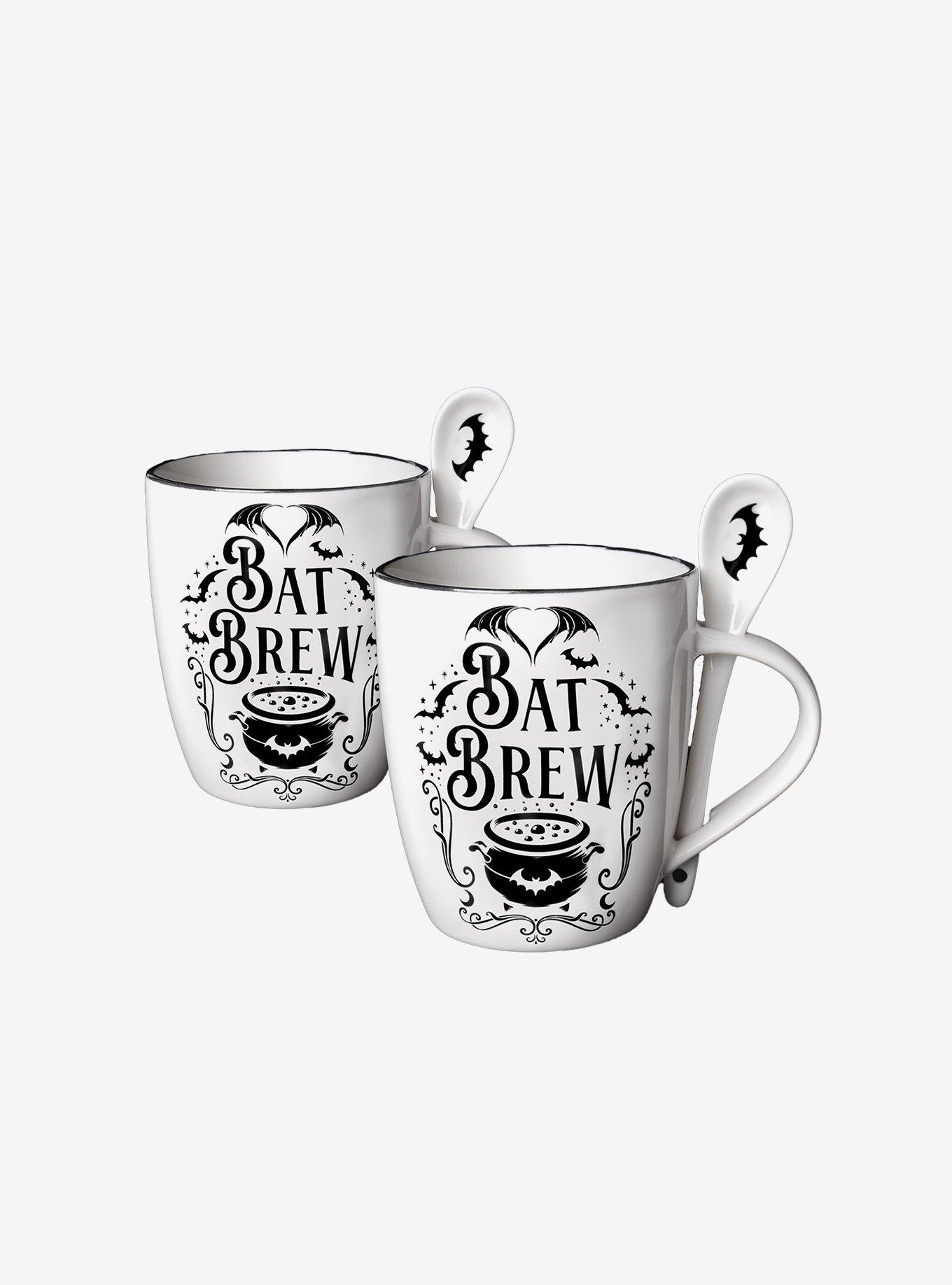 Alchemy of England Bat Brew Mug & Spoon Set, , hi-res