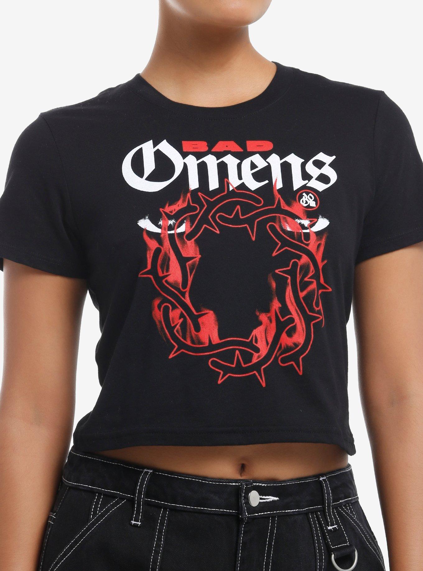 Bad Omens Thorns Girls Baby T-Shirt, BLACK, hi-res