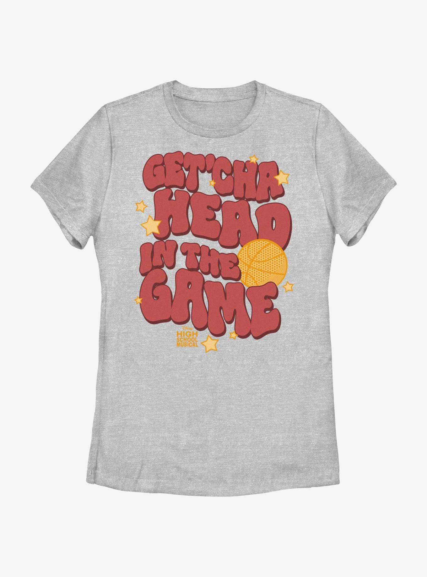 High School Musical Getcha Head In The Game Womens T-Shirt, ATH HTR, hi-res