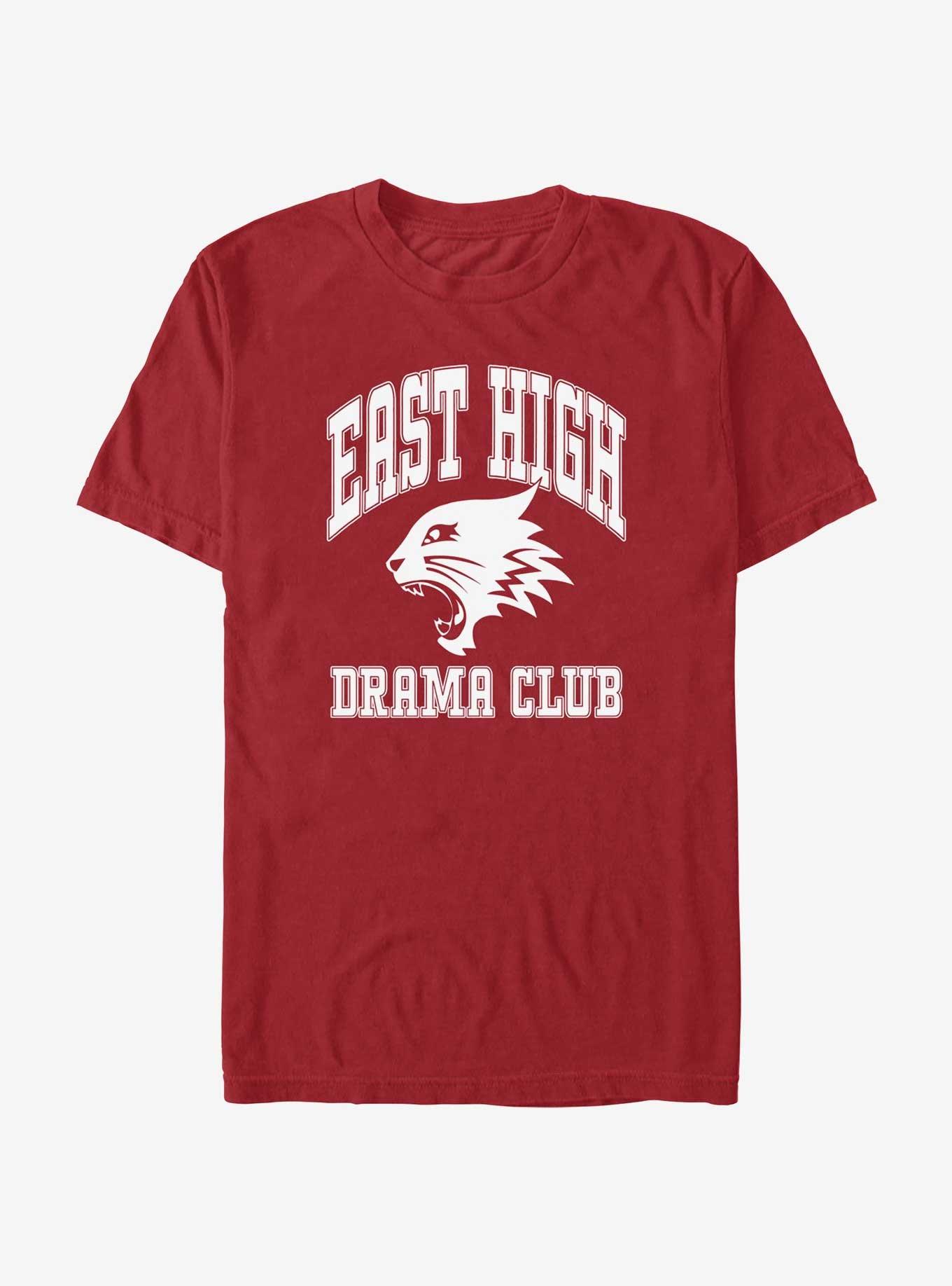 High School Musical East High Drama Club Collegiate Style T-Shirt, , hi-res