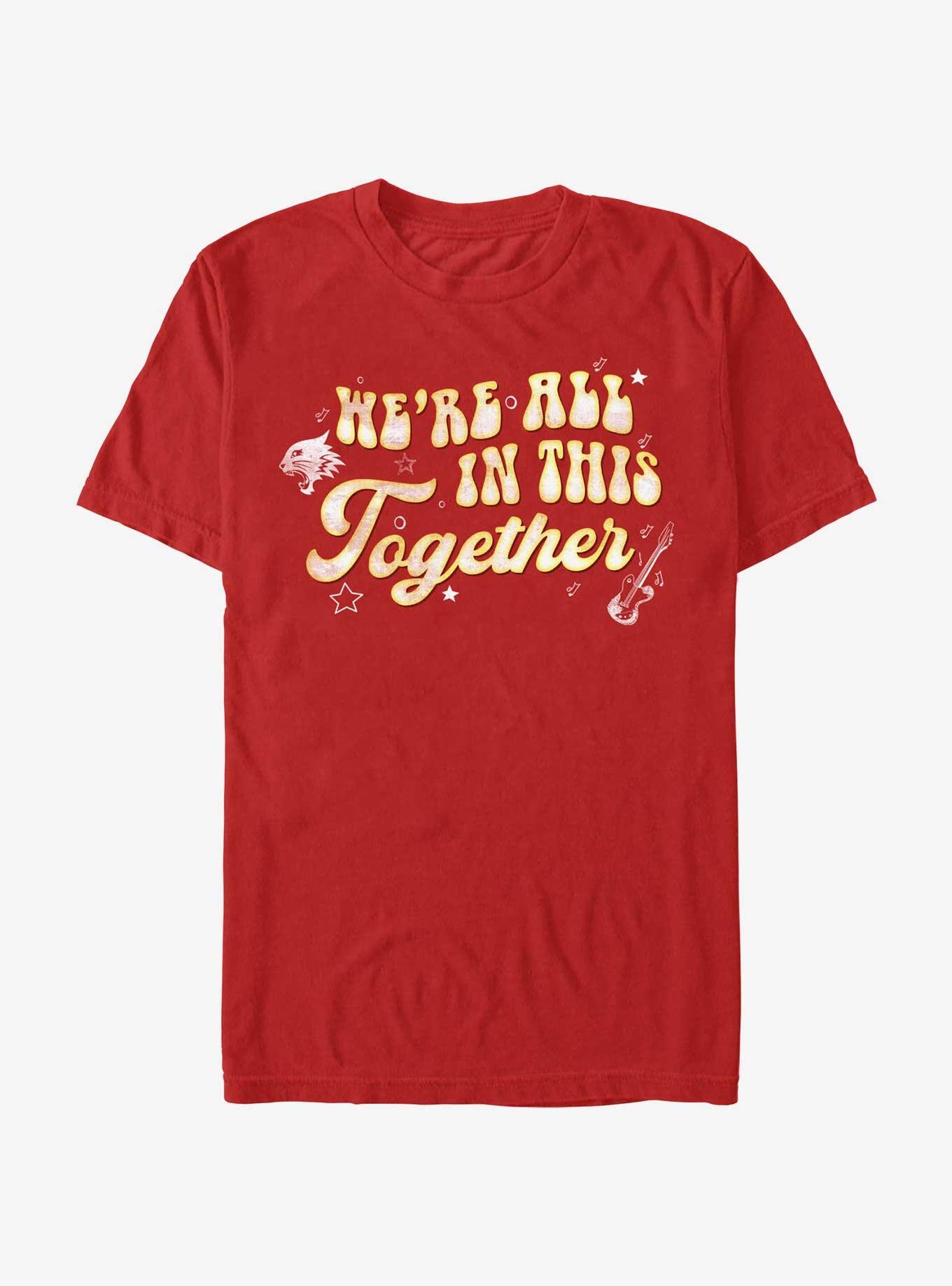 High School Musical We're All In This Together T-Shirt, RED, hi-res