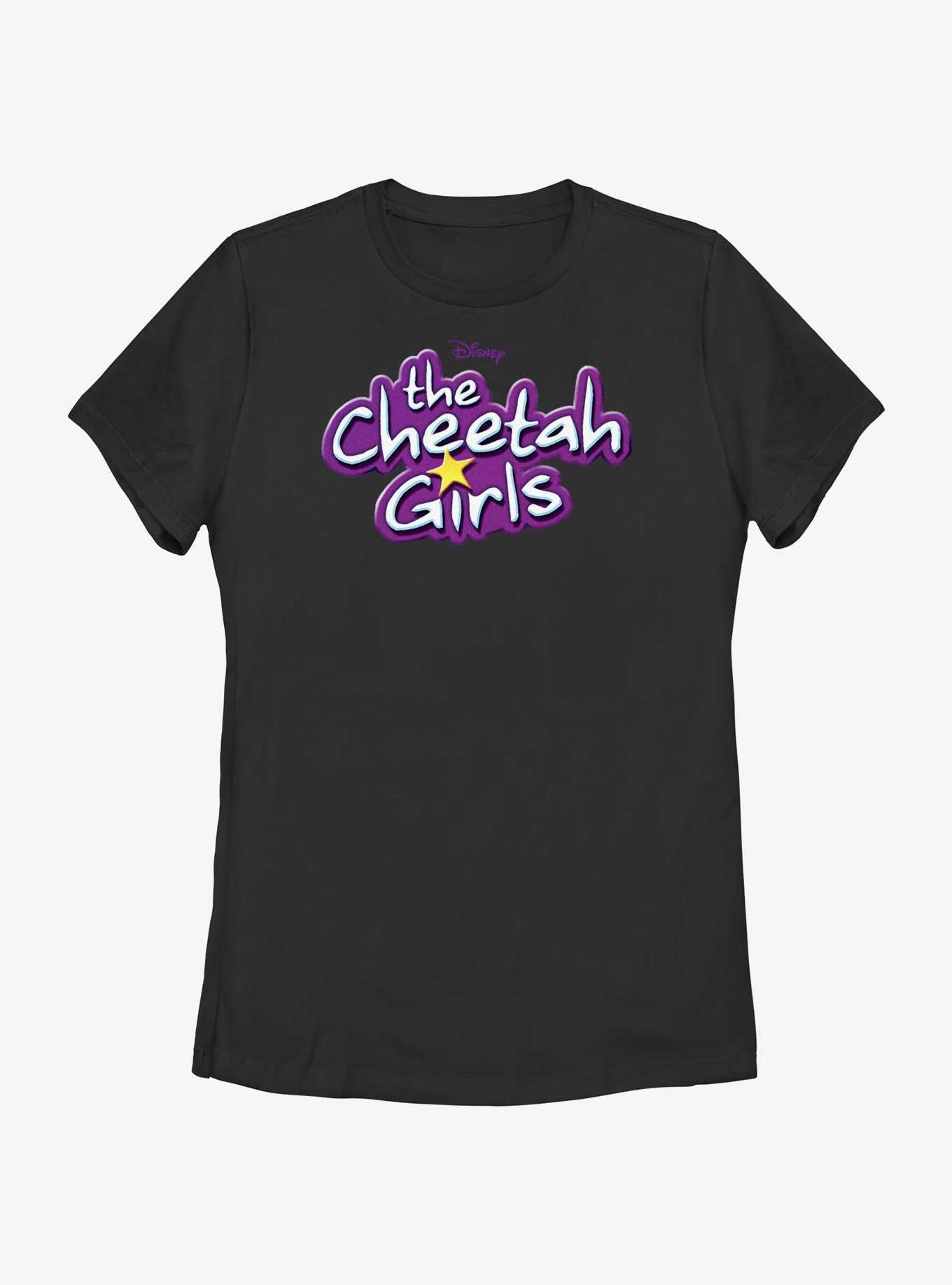 The Cheetah Girls Classic Logo Womens T-Shirt, BLACK, hi-res