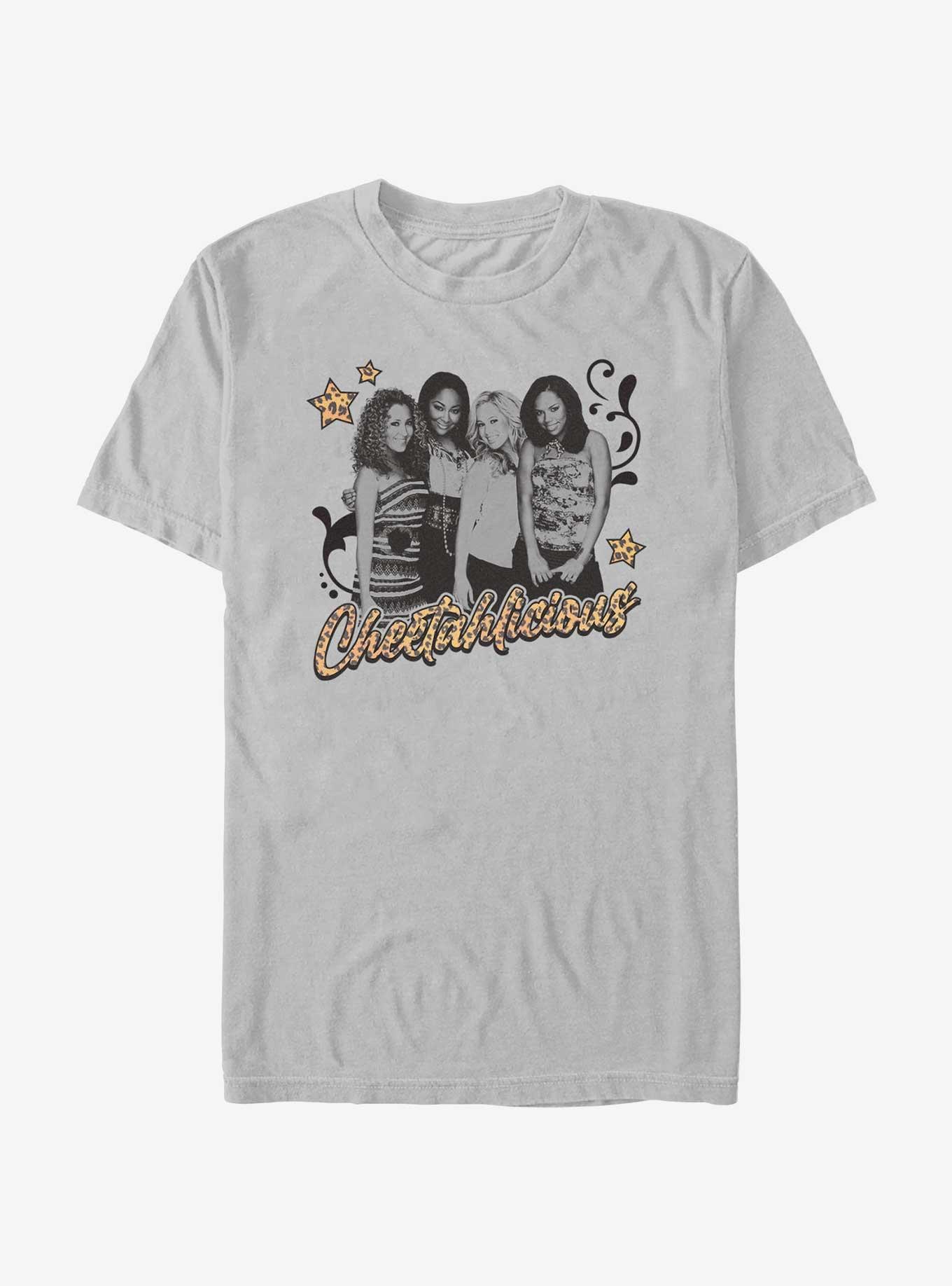 Cheetahlicious Group Portrait T-Shirt, SILVER, hi-res