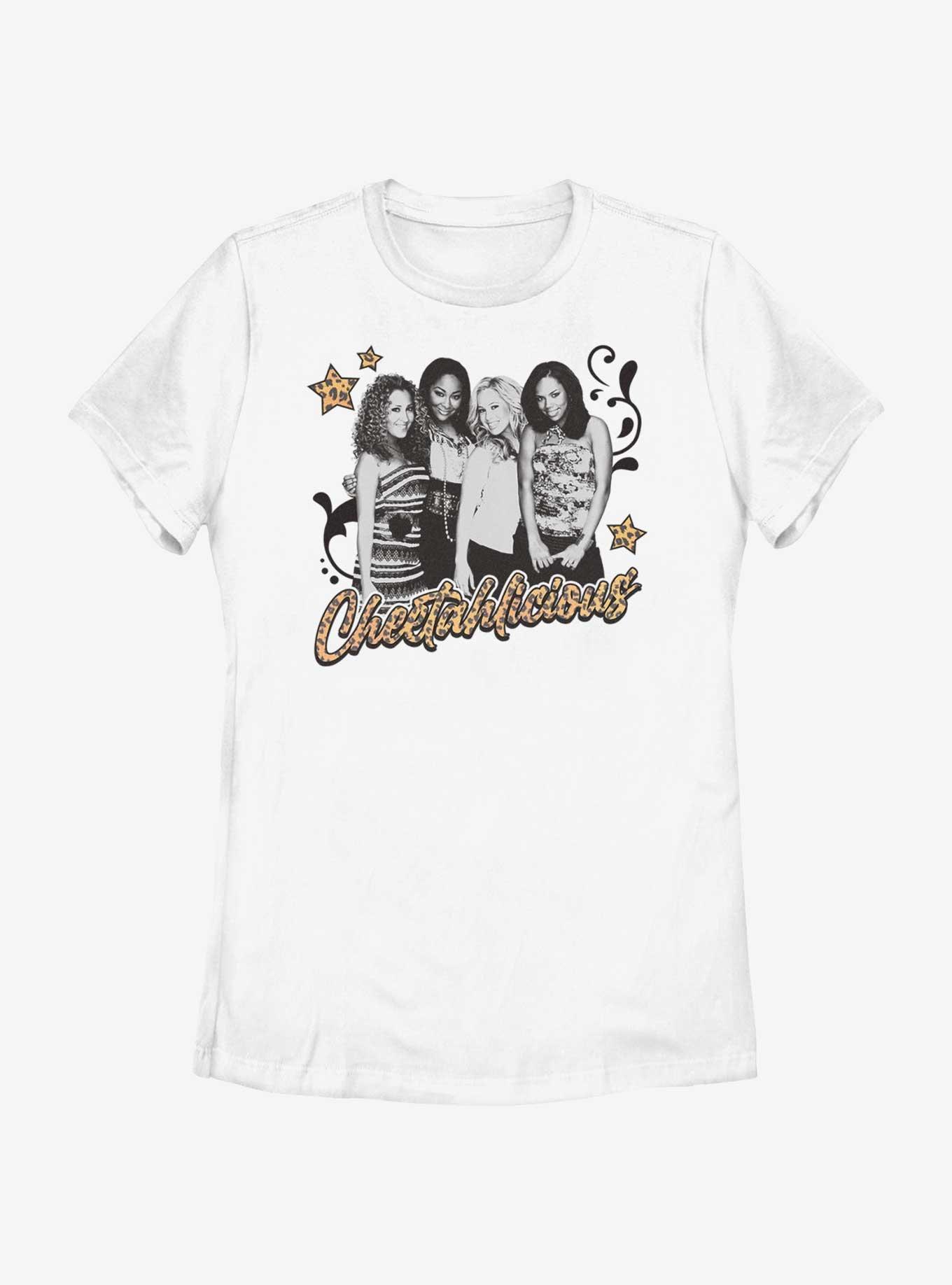 Cheetahlicious Group Portrait Womens T-Shirt