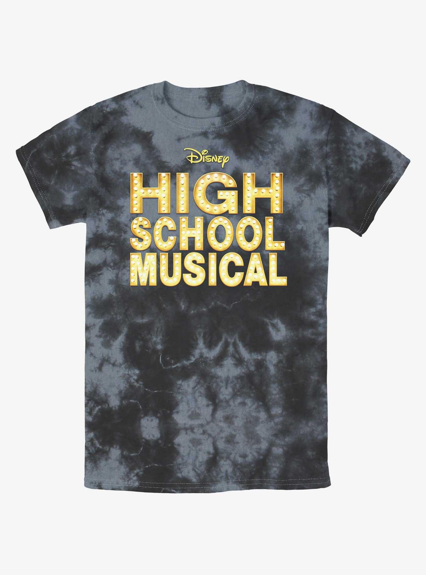 High School Musical Classic Logo Tie-Dye T-Shirt, BLKCHAR, hi-res