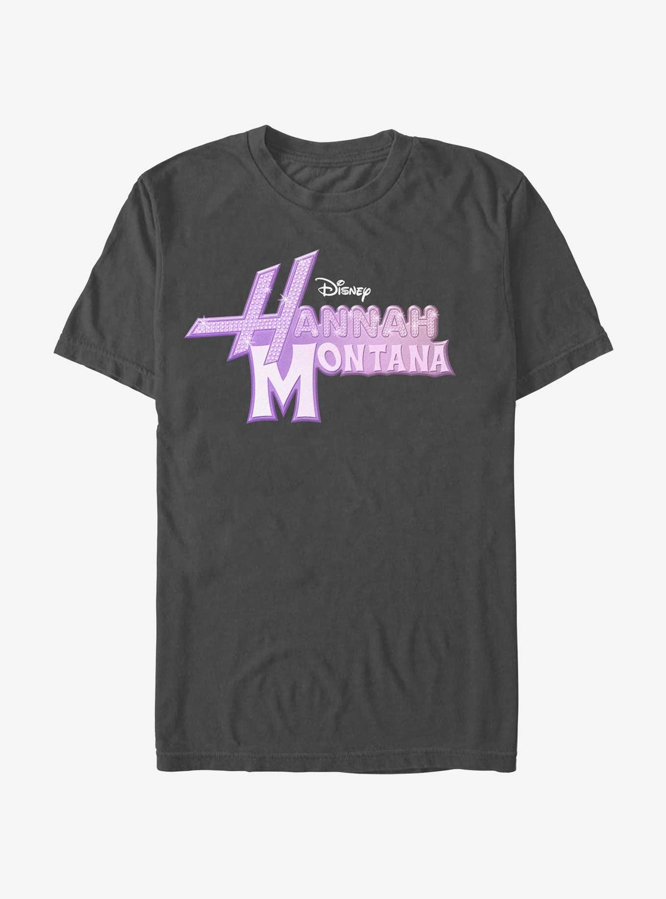 Hannah Montana Rock Star Logo T-Shirt, CHARCOAL, hi-res