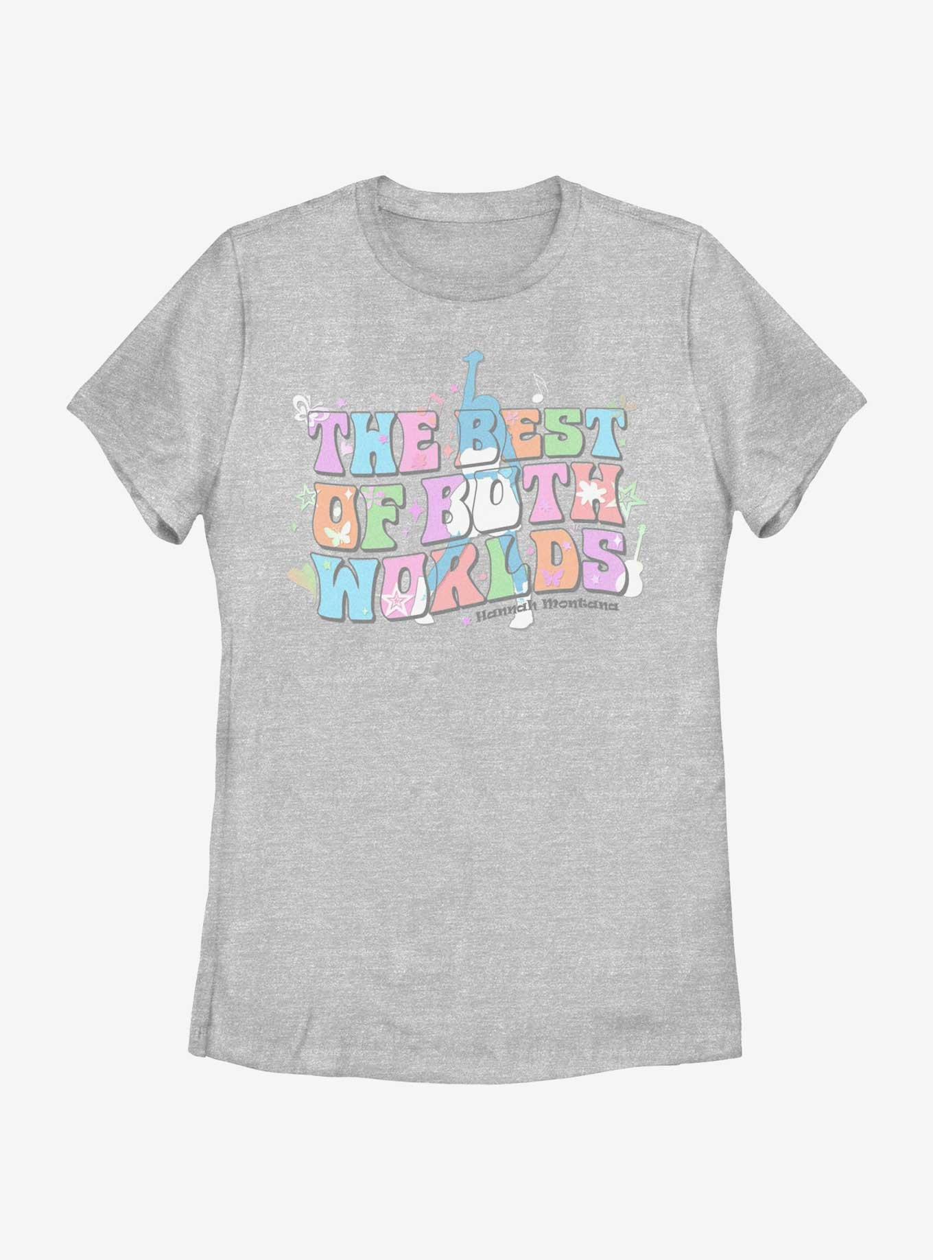 Hannah Montana Best Of Both Worlds Groovy Womens T-Shirt, ATH HTR, hi-res