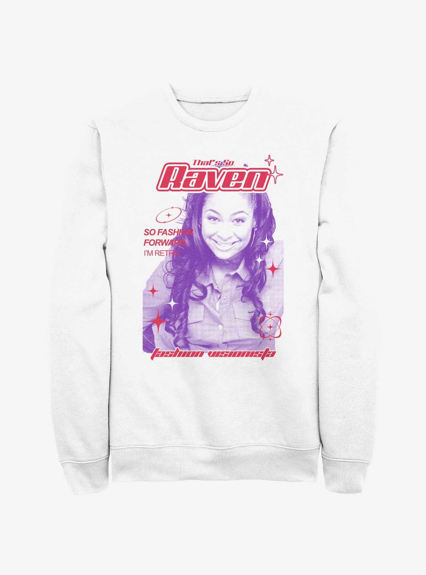 That's So Raven Fashion Visionista Sweatshirt, WHITE, hi-res