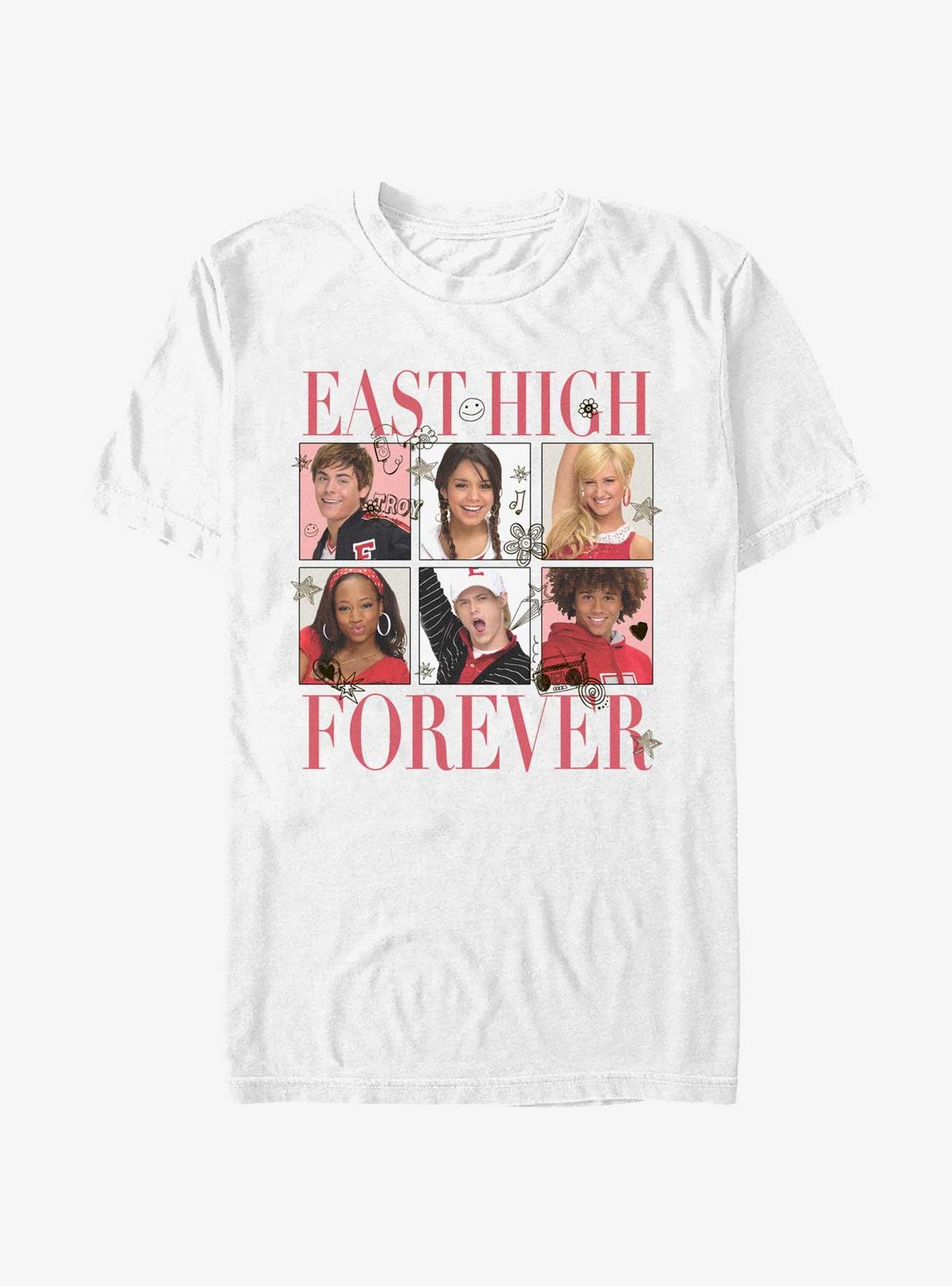 High School Musical East Forever Tile Portraits T-Shirt