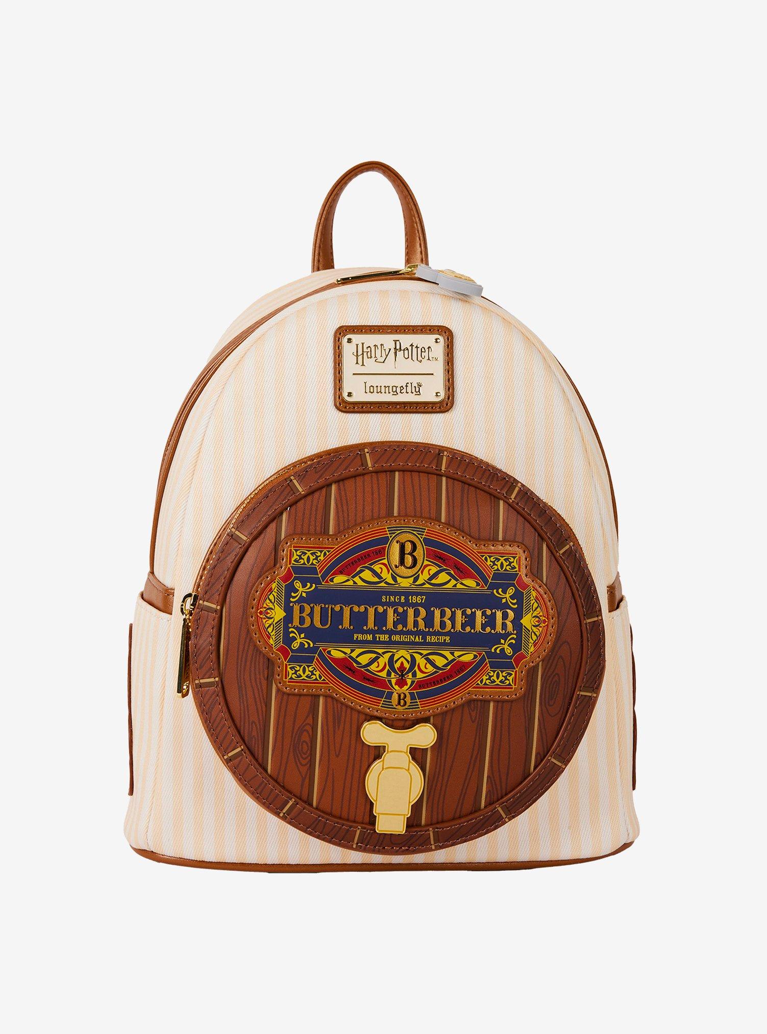 Loungefly Harry Potter Butterbeer Barrel Scented Mini Backpack