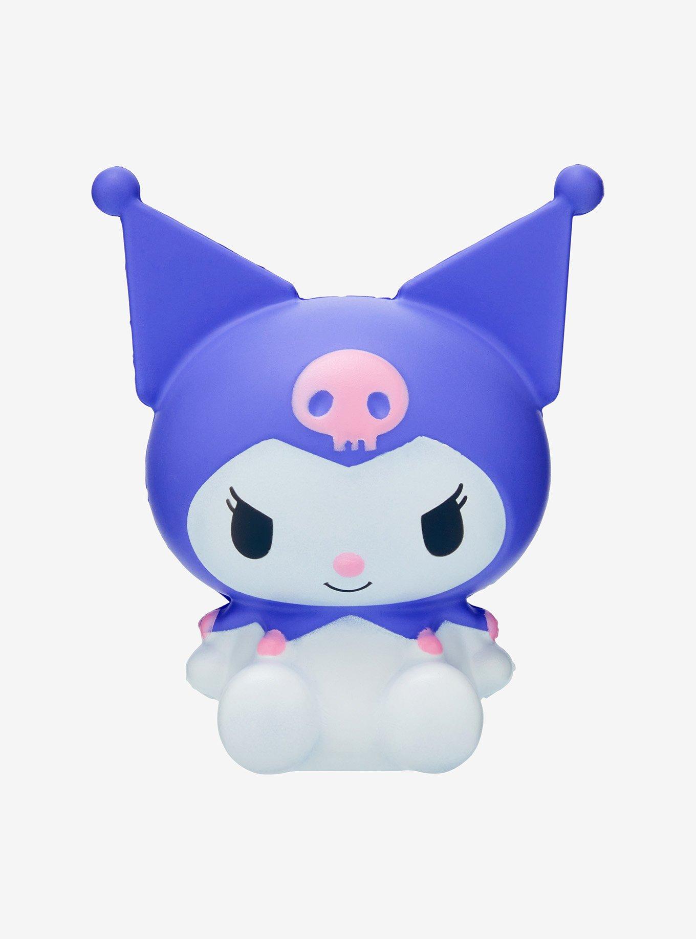 Kuromi Sitting Jumbo Squishy Toy, , hi-res