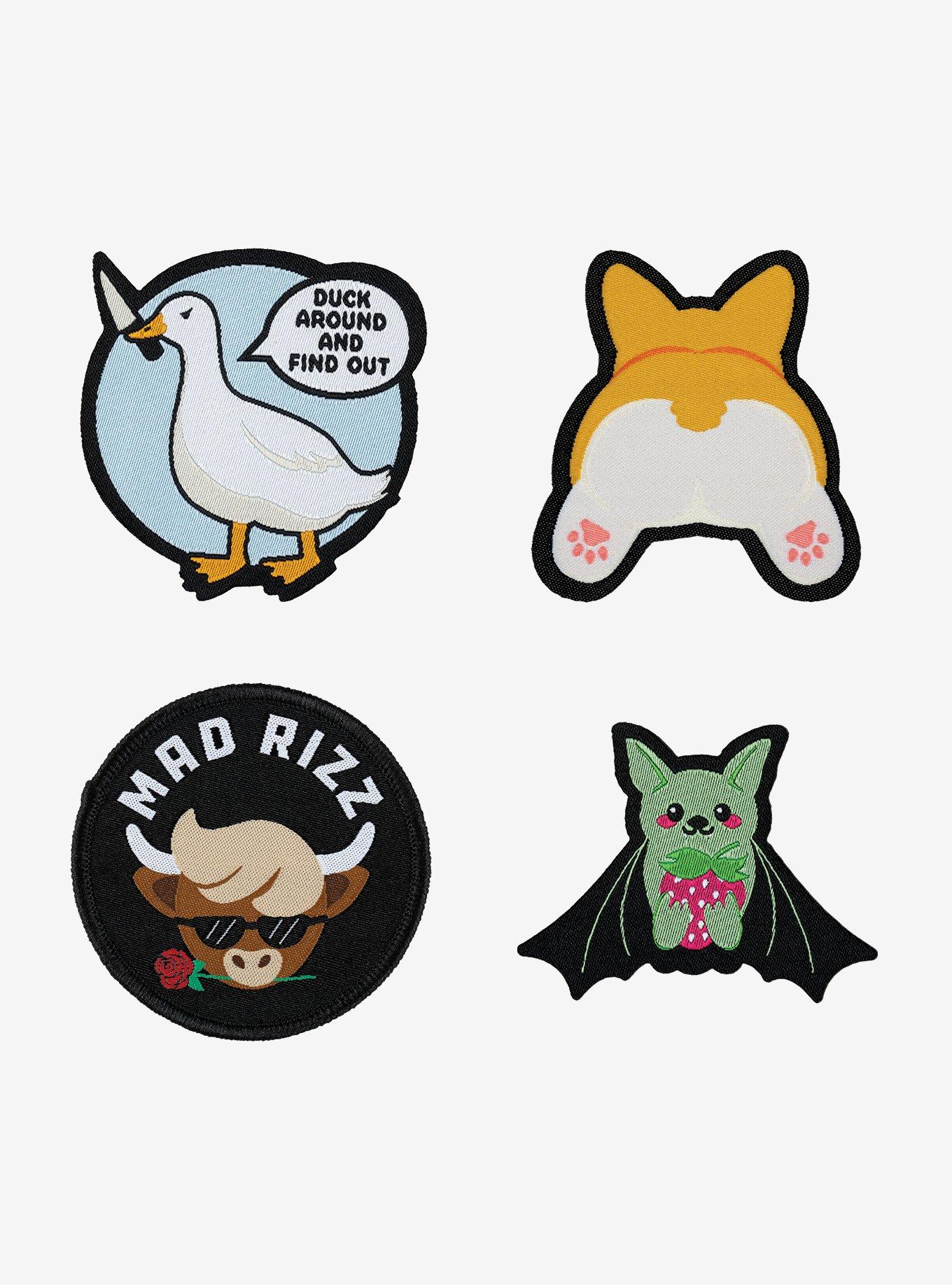 Animal Novelty Iron On Patch Bundle, , hi-res