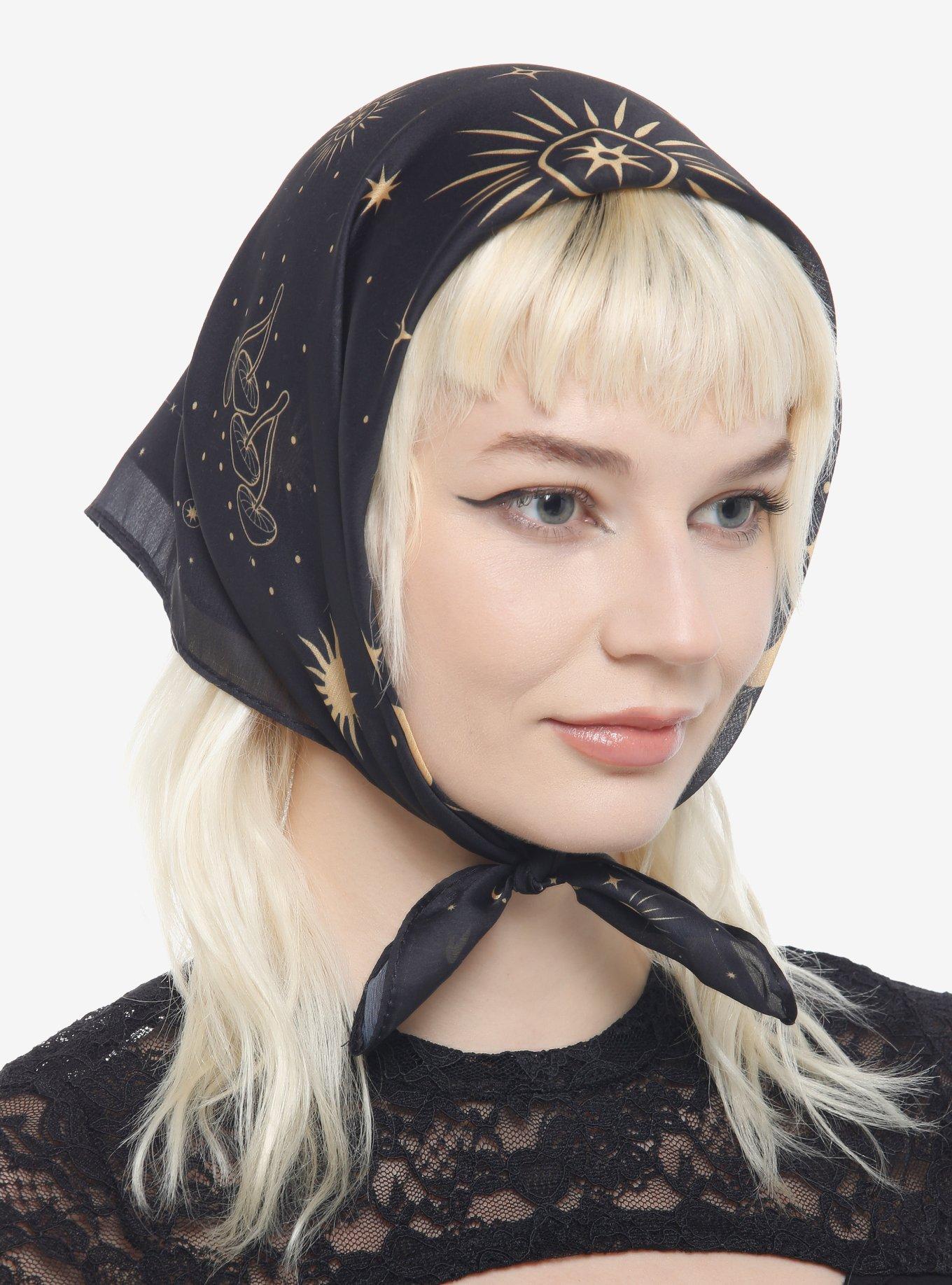 Celestial Mushroom Hair Scarf, , hi-res