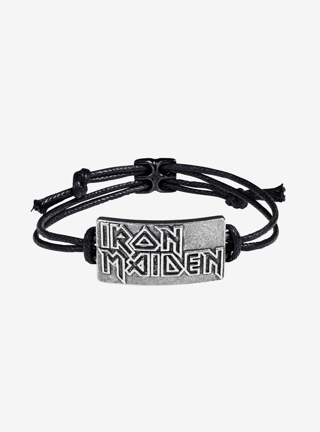 Alchemy of England Iron Maiden Logo Bracelet, , hi-res