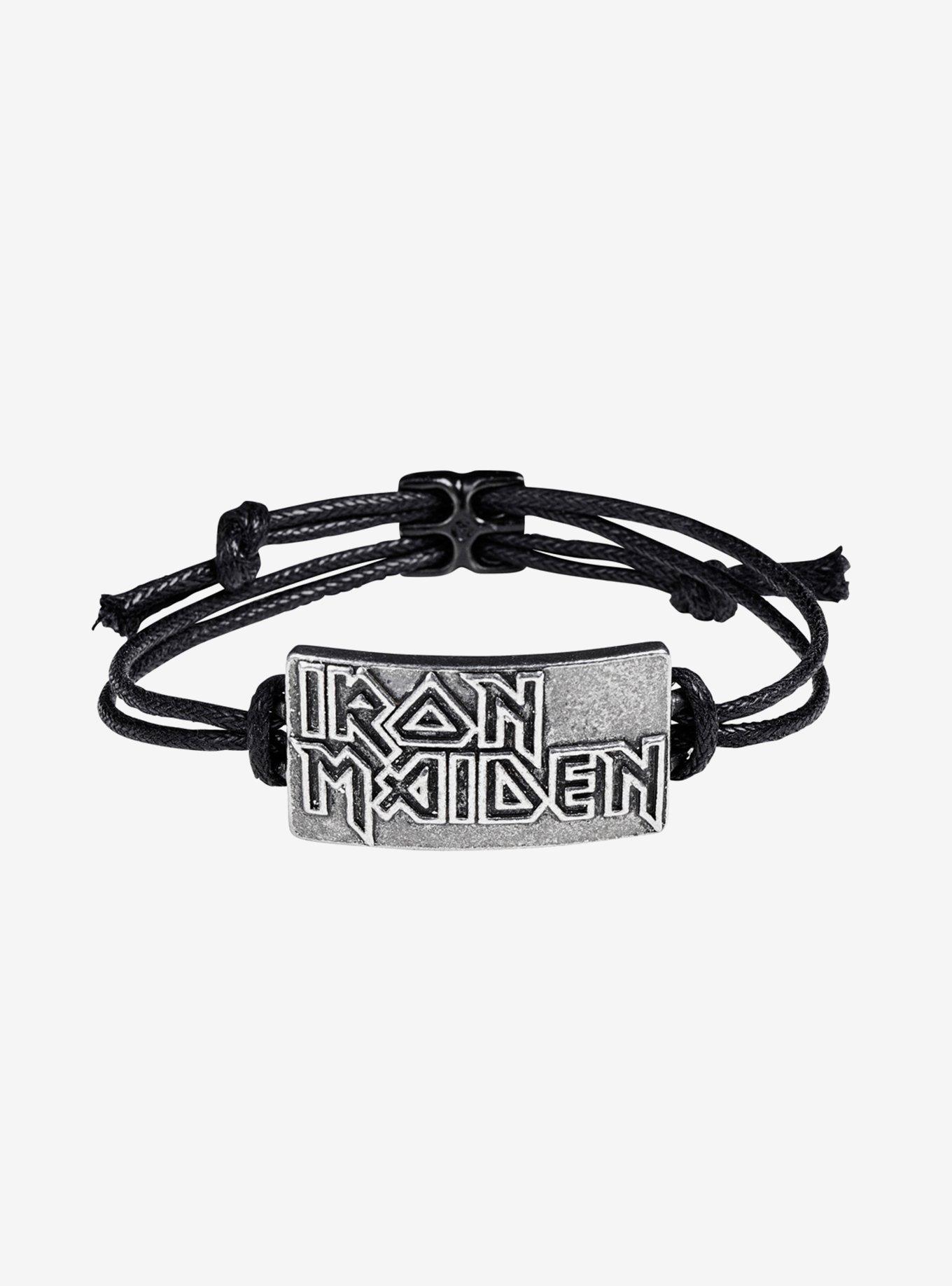 Iron Maiden Logo Bracelet, , hi-res