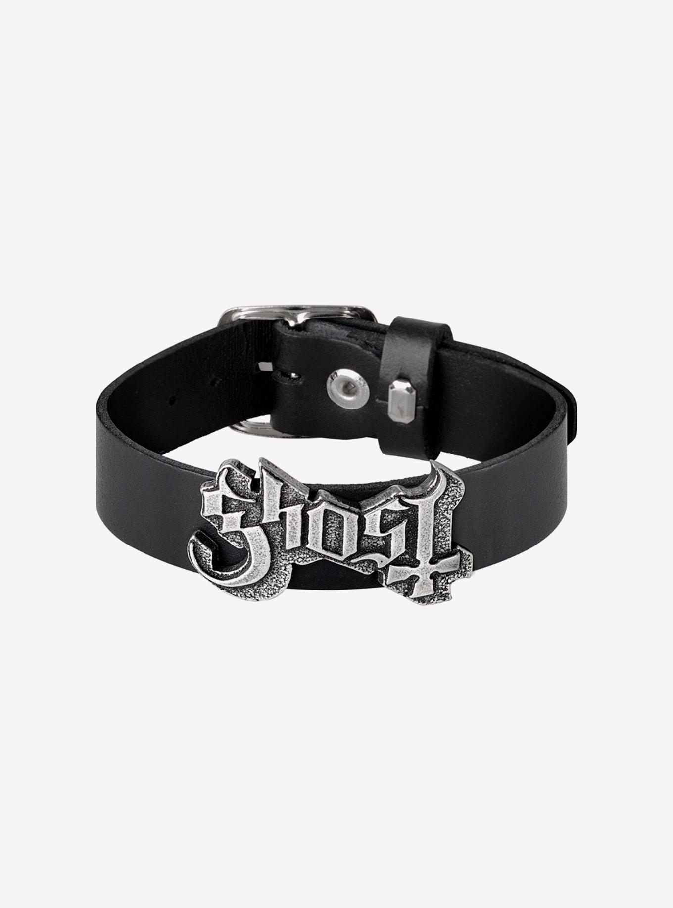 Alchemy of England Ghost Leather Wriststrap Bracelet, , hi-res
