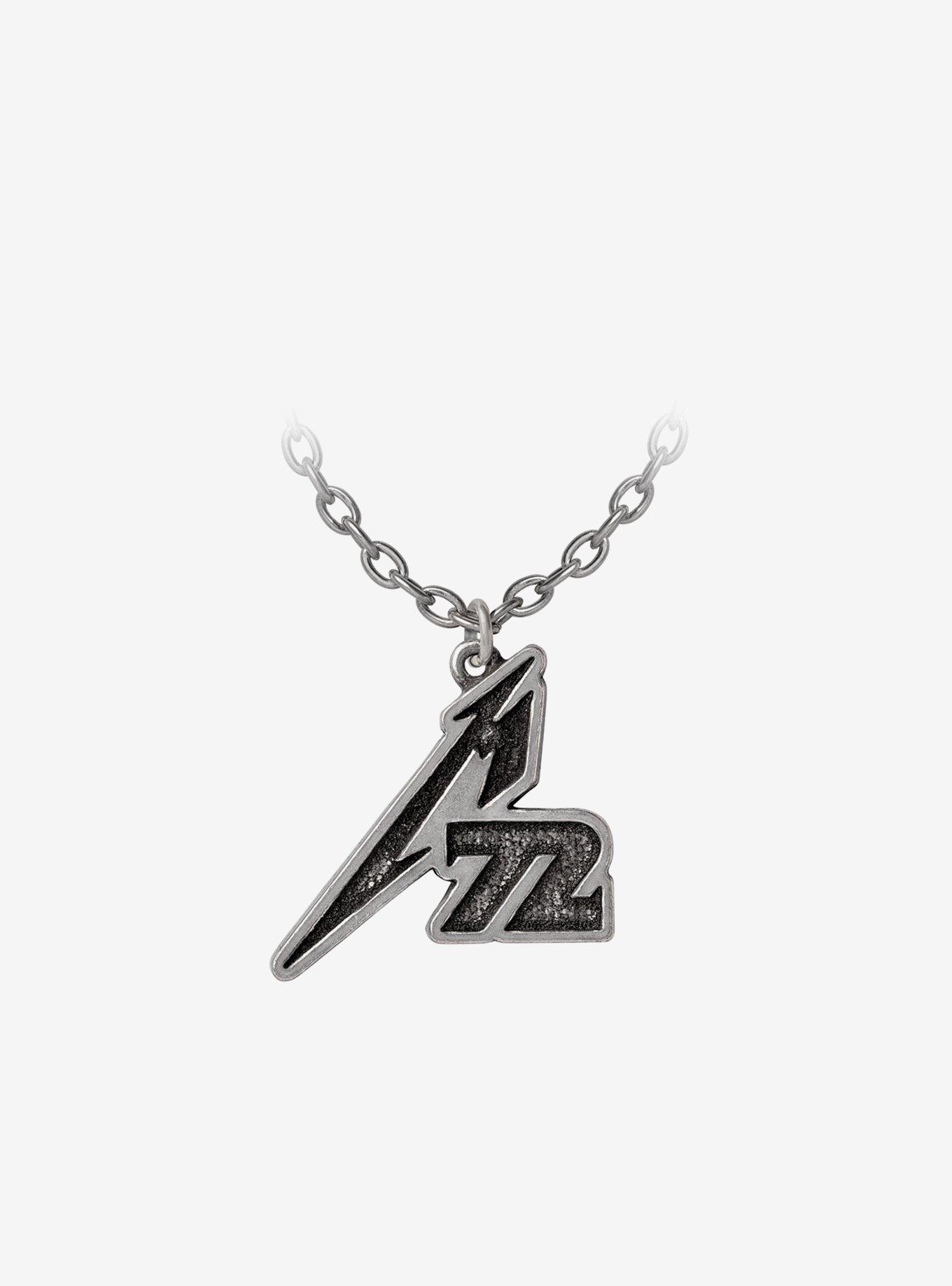 Alchemy of England Metallica M72 Logo Pendant Necklace