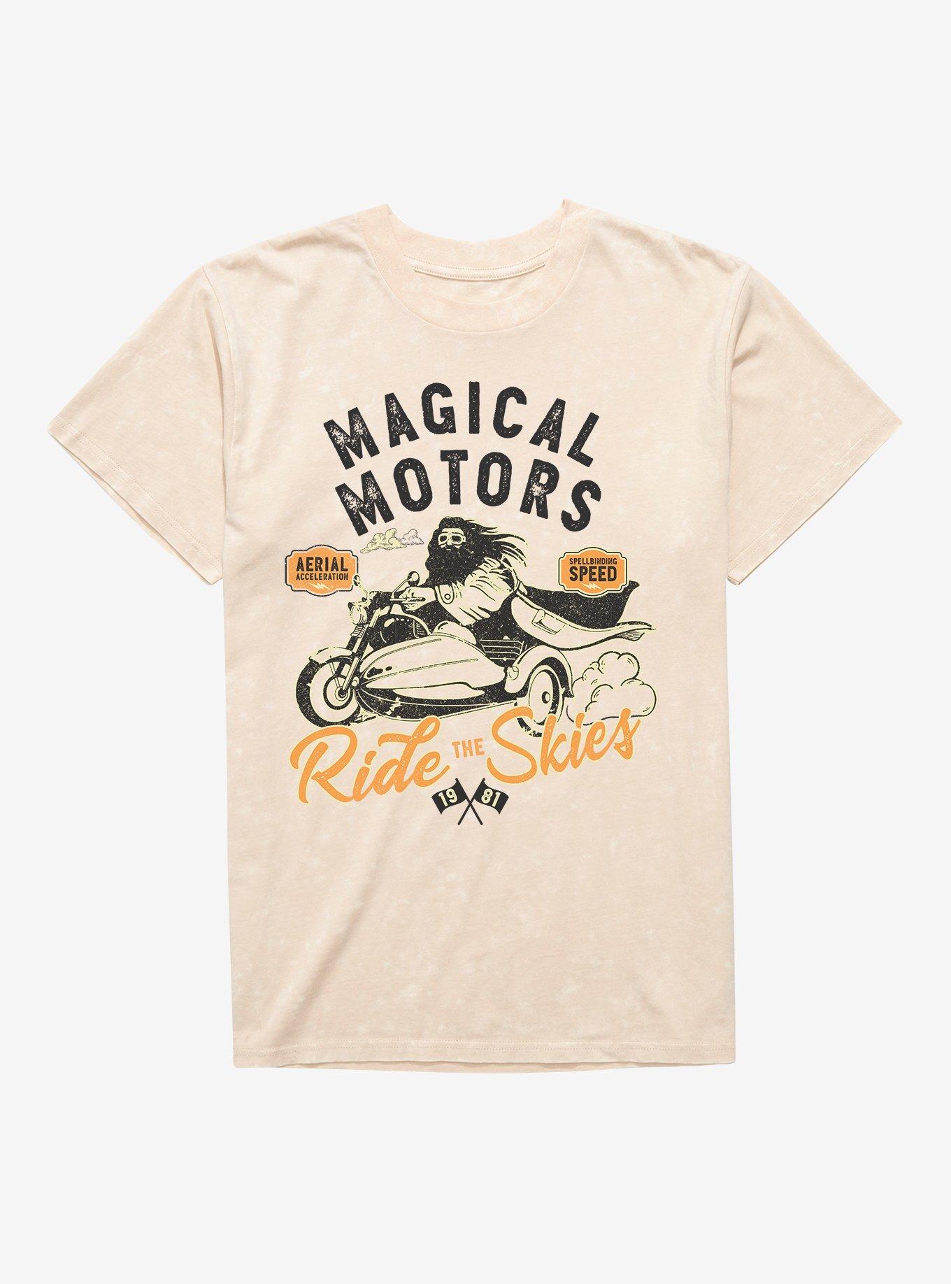 Harry Potter Hagrid Magical Motors Mineral Wash T-Shirt