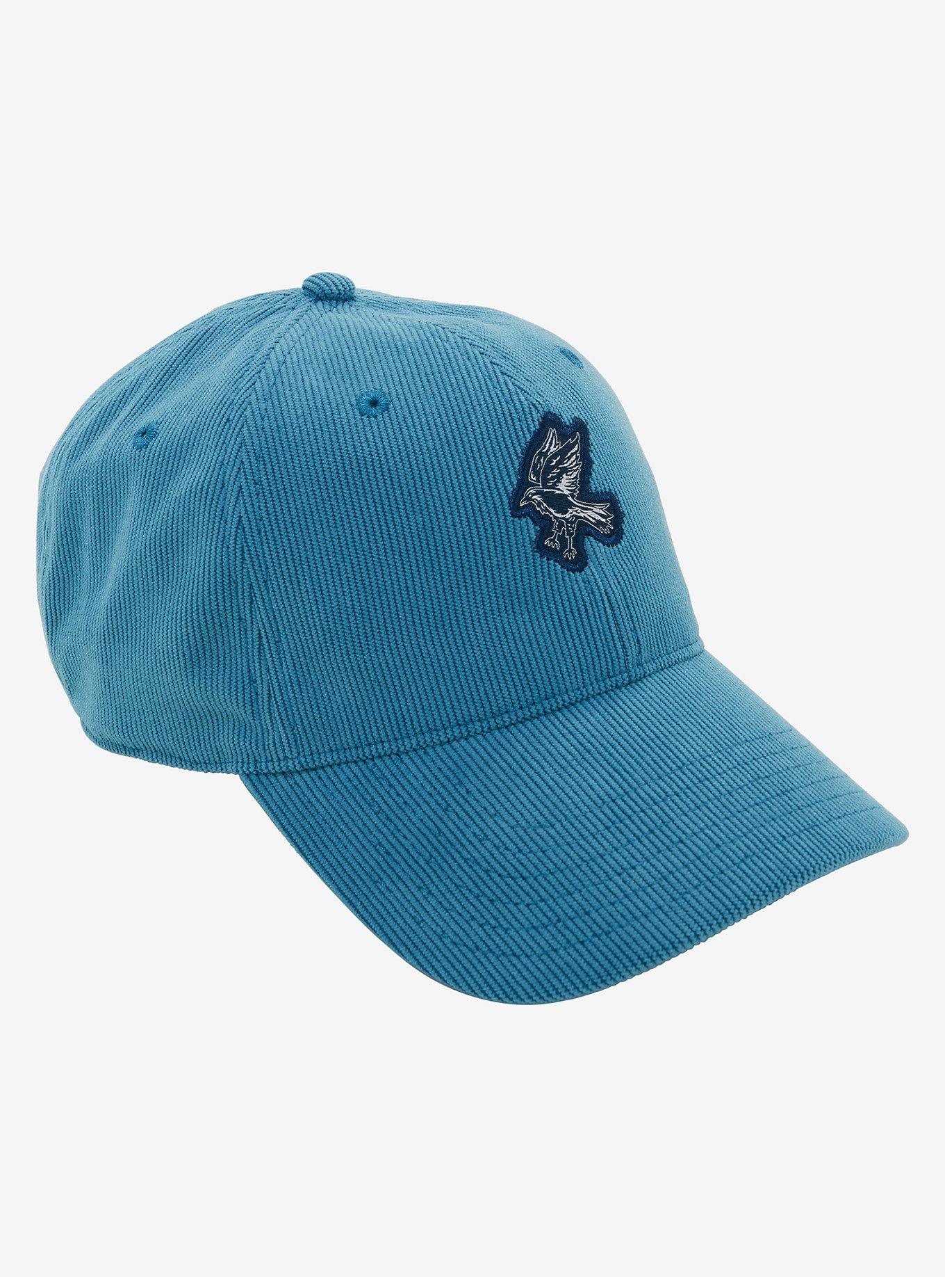 Harry Potter Ravenclaw Raven Corduroy Ball Cap — BoxLunch Exclusive, , hi-res