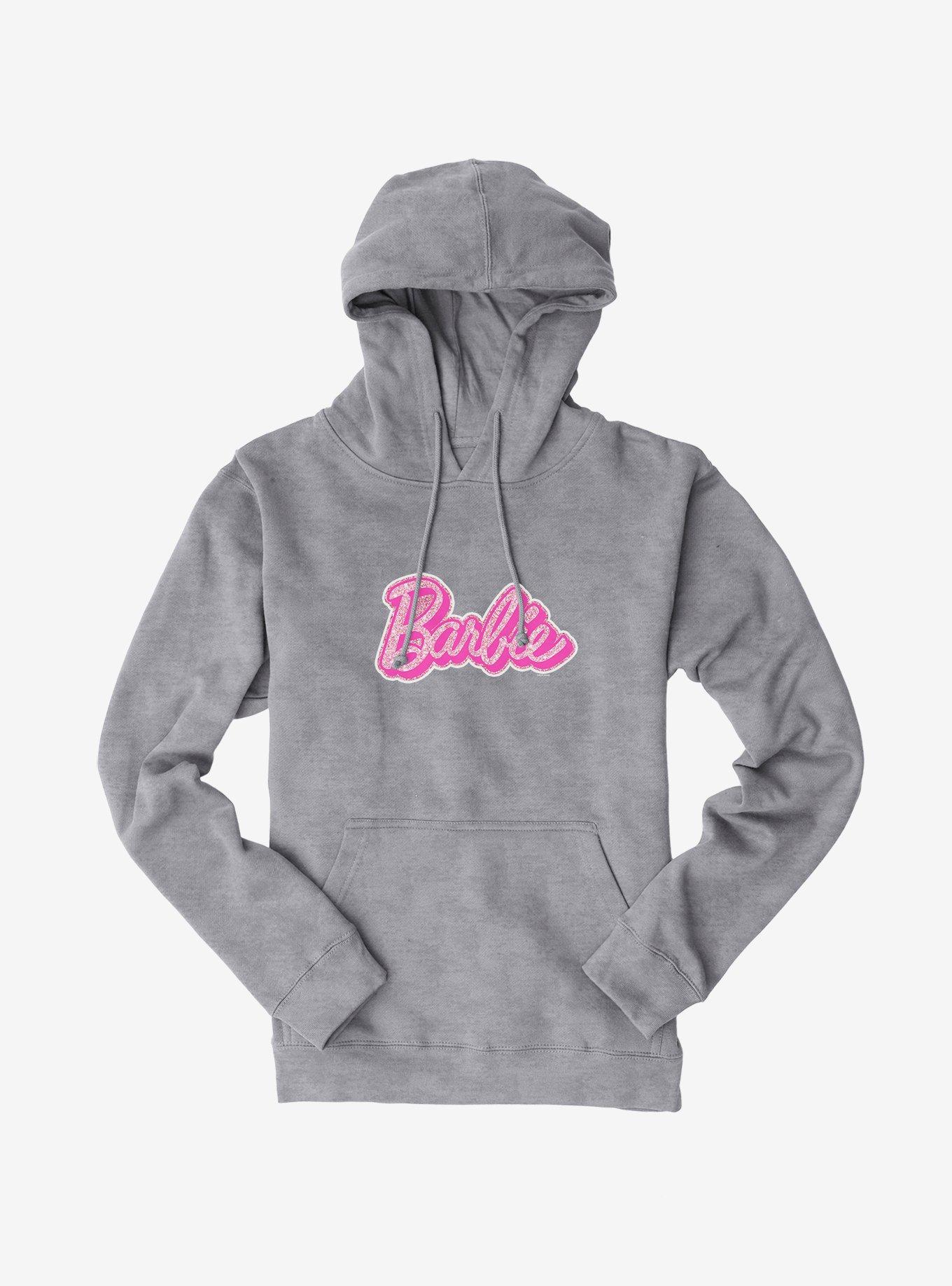 Barbie Glam Logo Hoodie, SPORT GRAY, hi-res